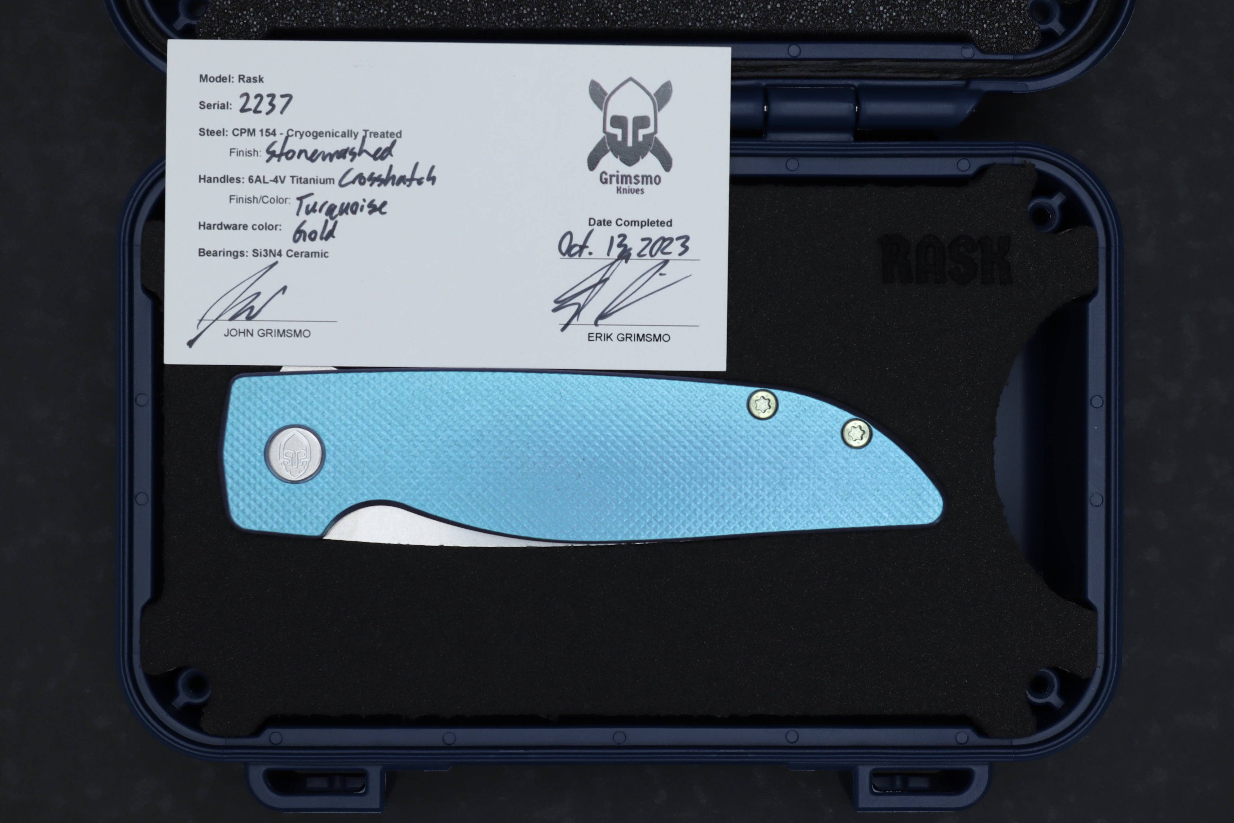 Rask #2237 83457271019