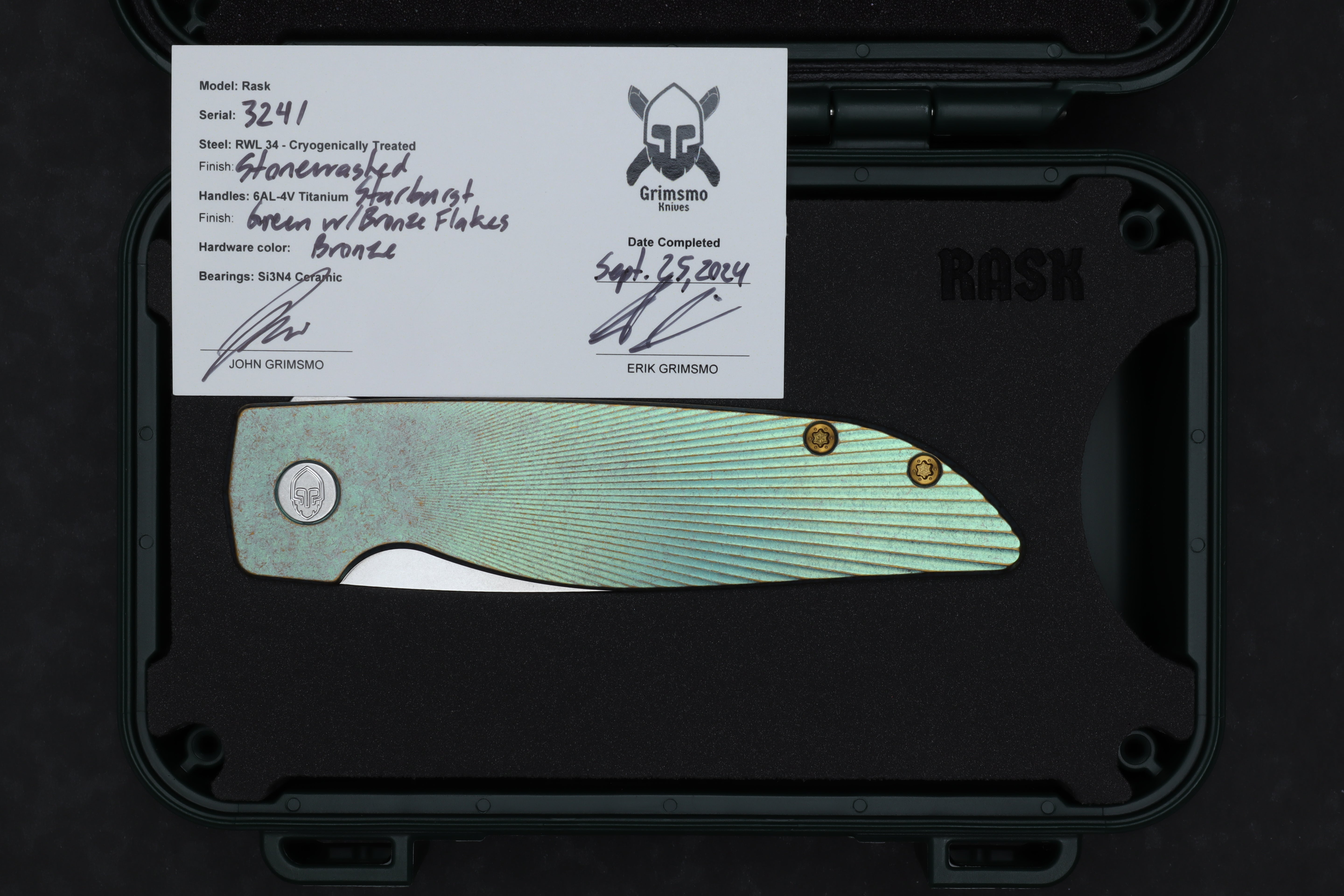 Rask #3241 9278340927