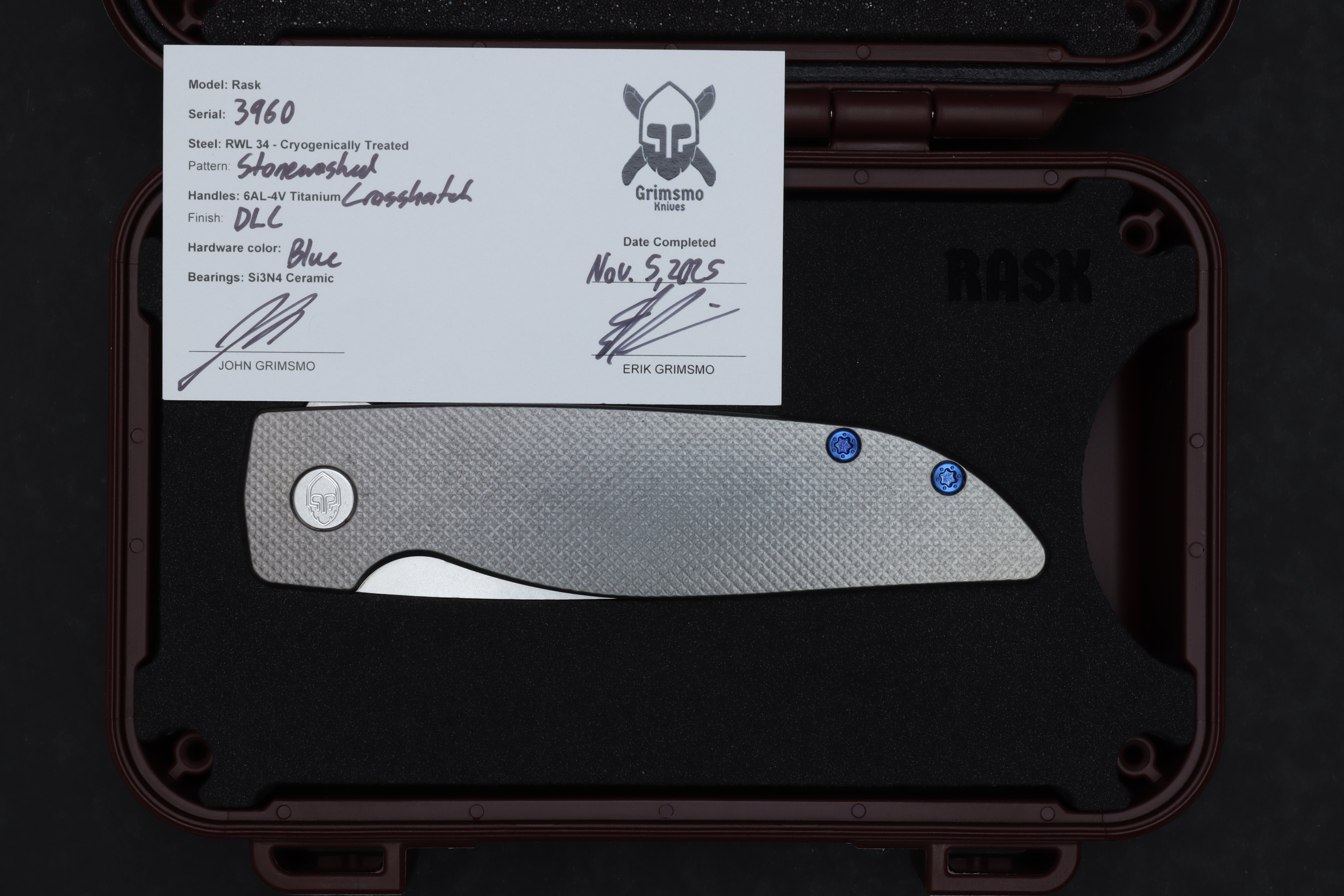 Rask #3960 9278341110