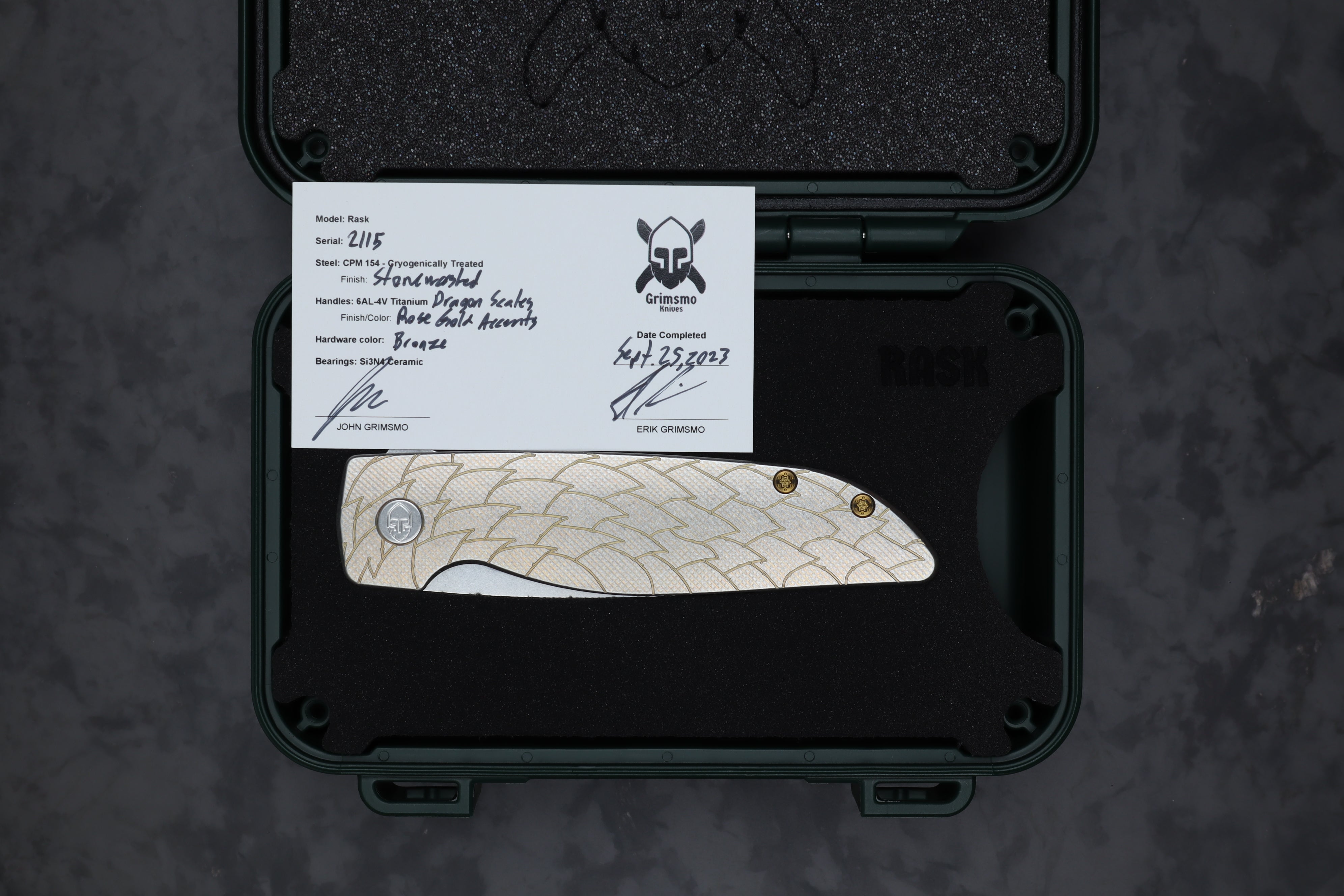 Rask #2115 83457270928