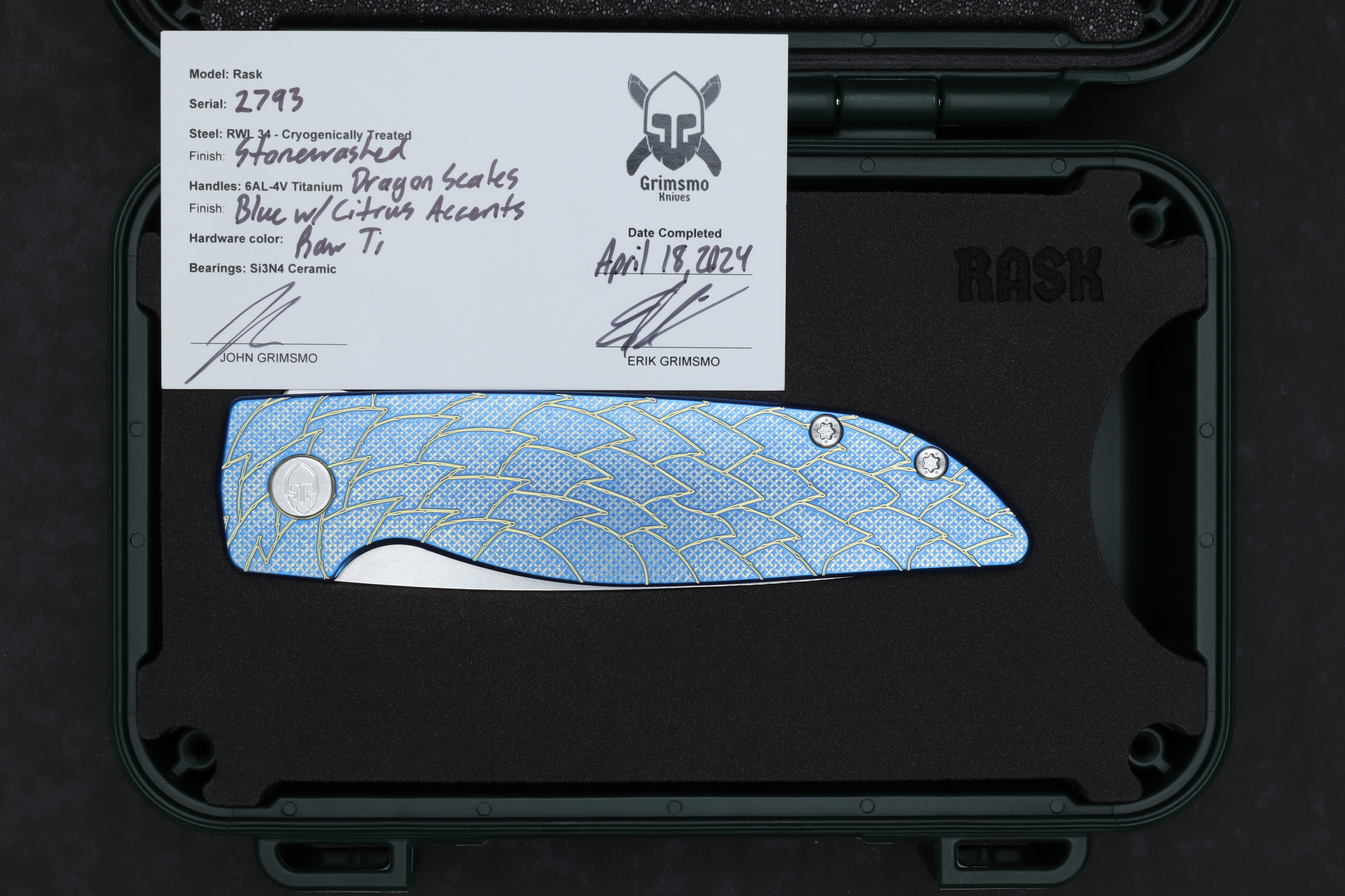 Rask #2793 9278340419