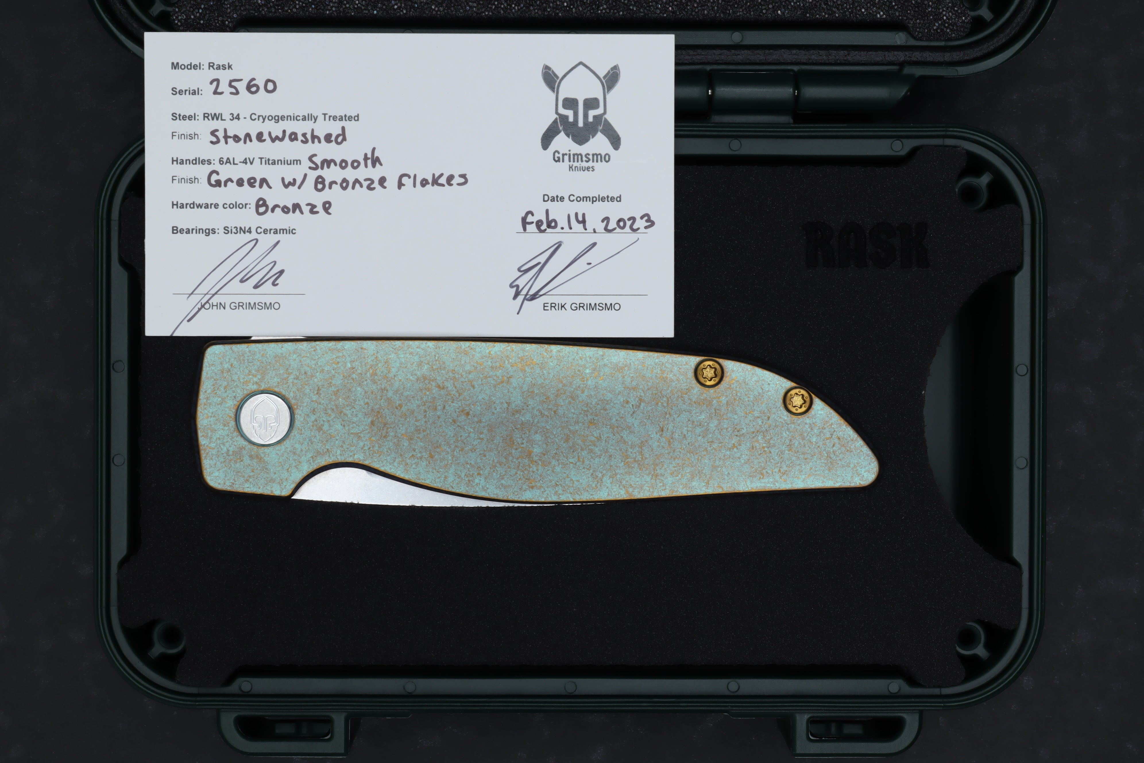 Rask #2560 9278340216