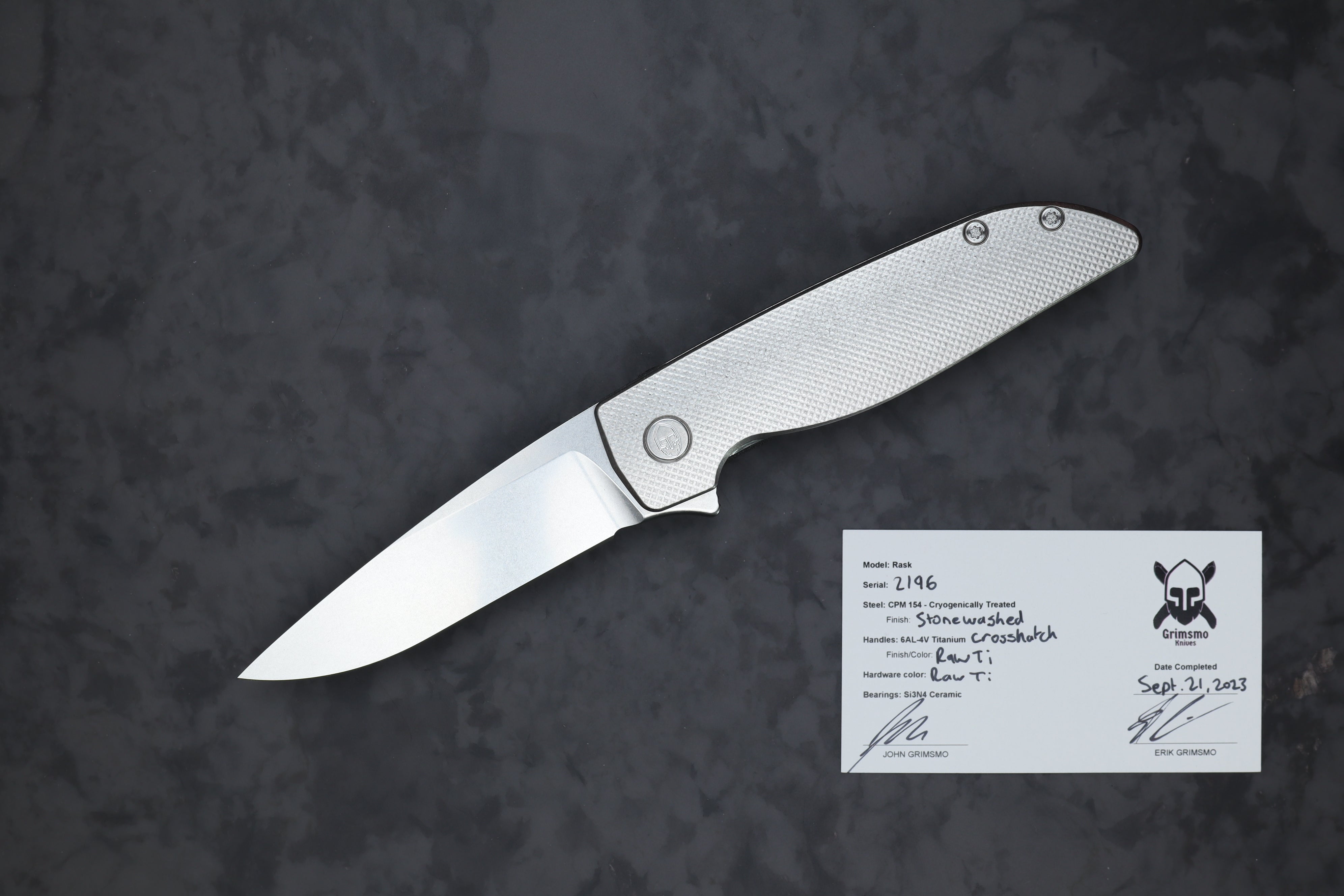 Rask #2196 83457270927