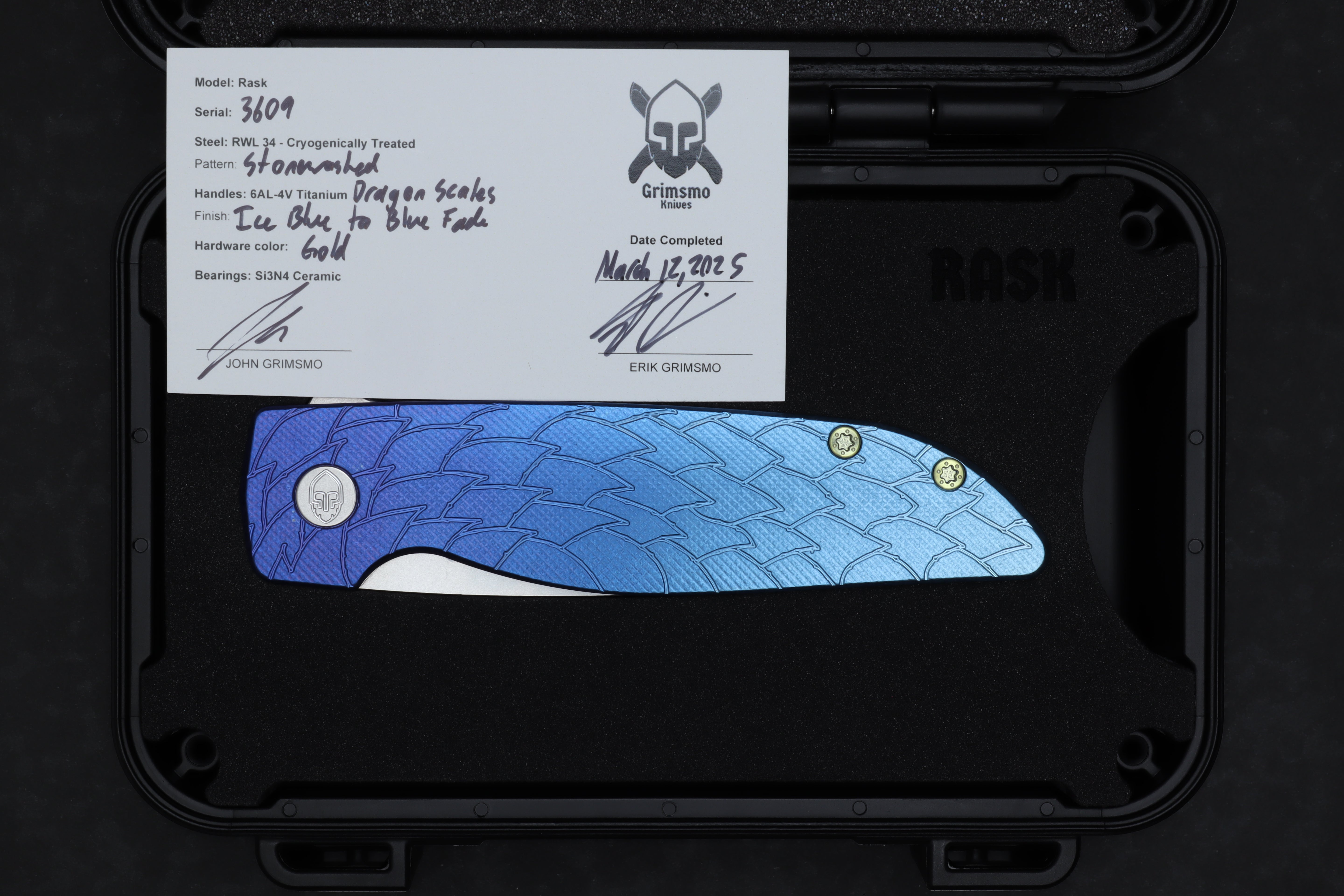 Rask #3609 9278340313