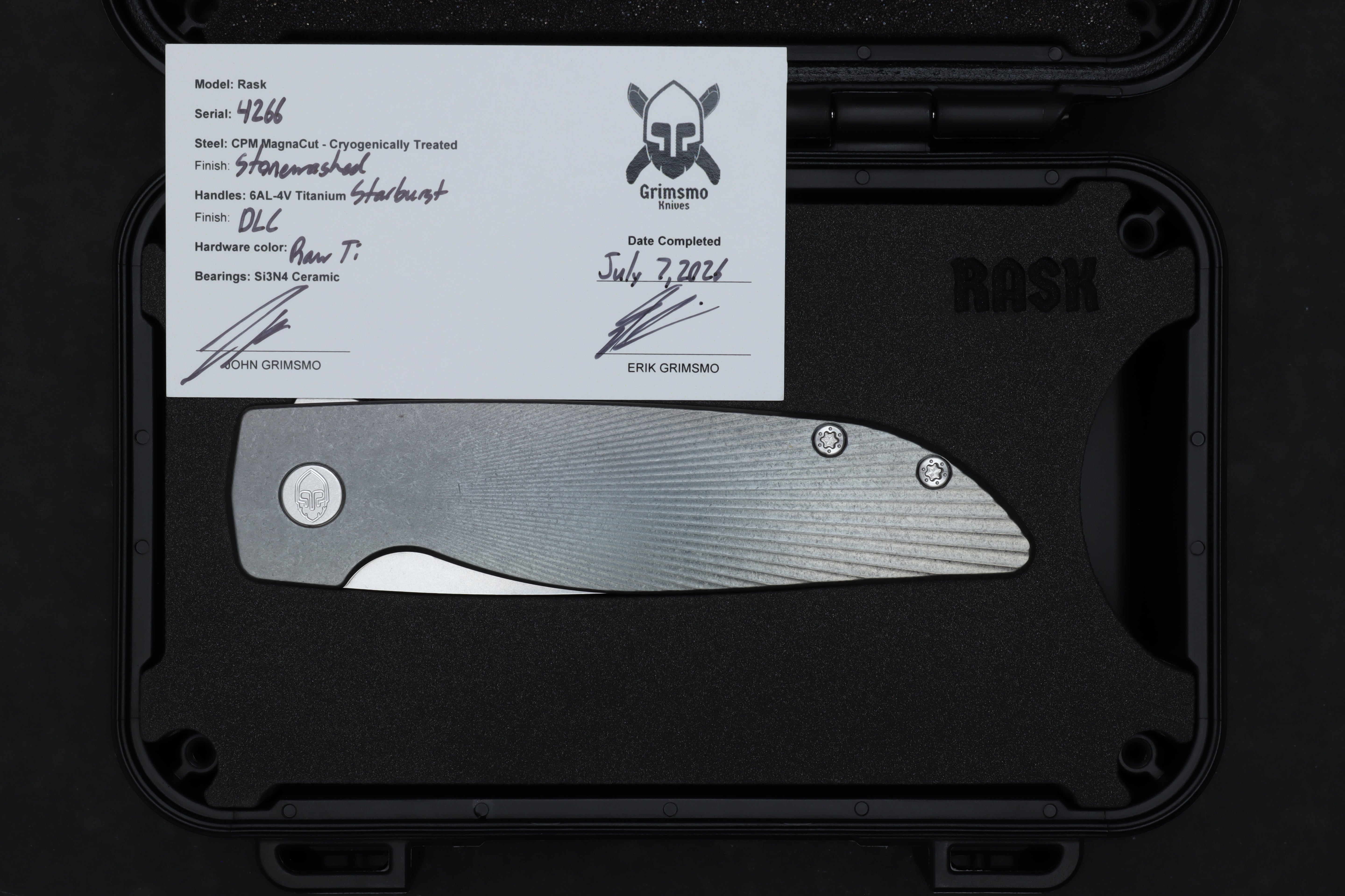 Rask #4266 9278340708