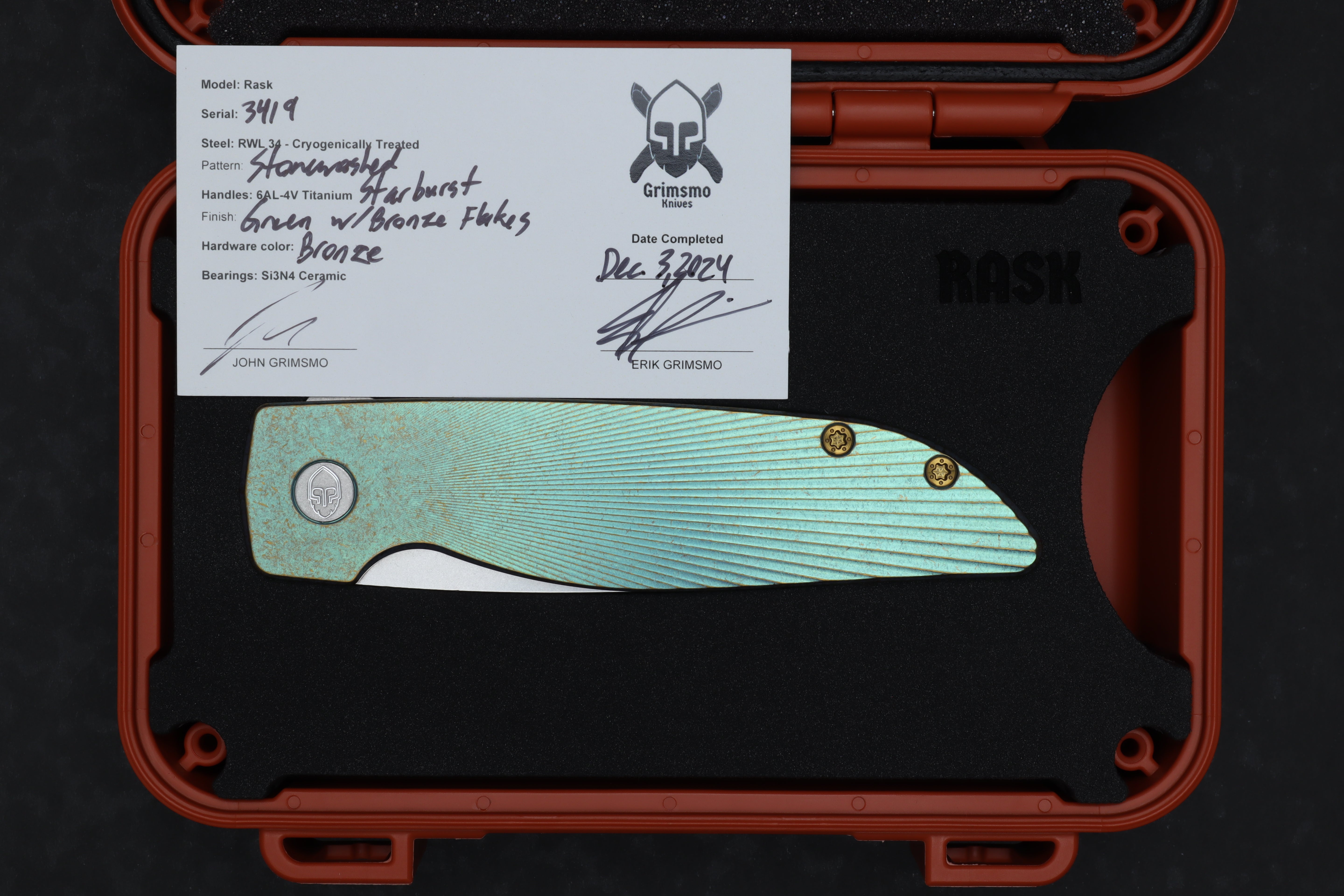 Rask #3419 9278341205