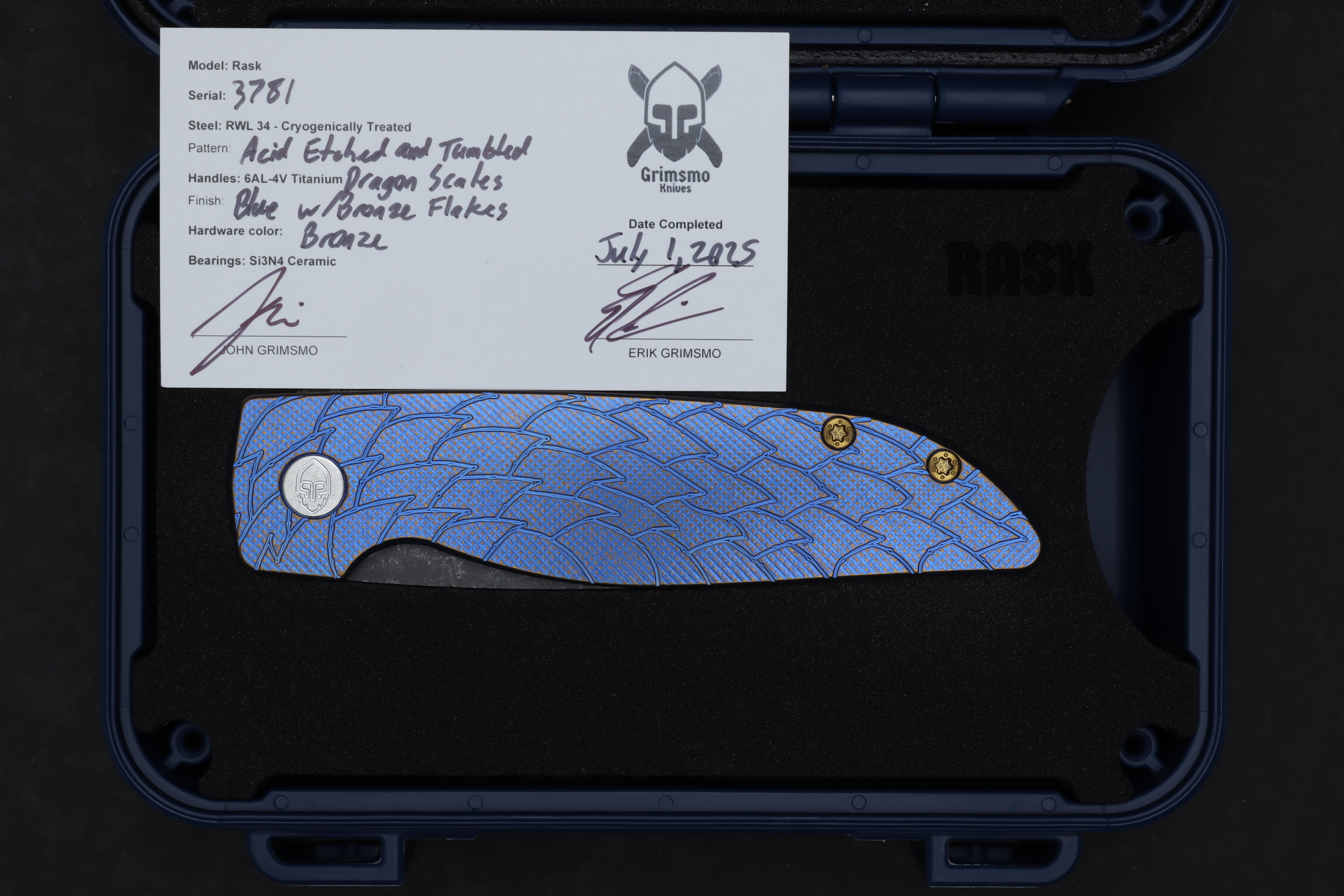 Rask #3781 9278340702
