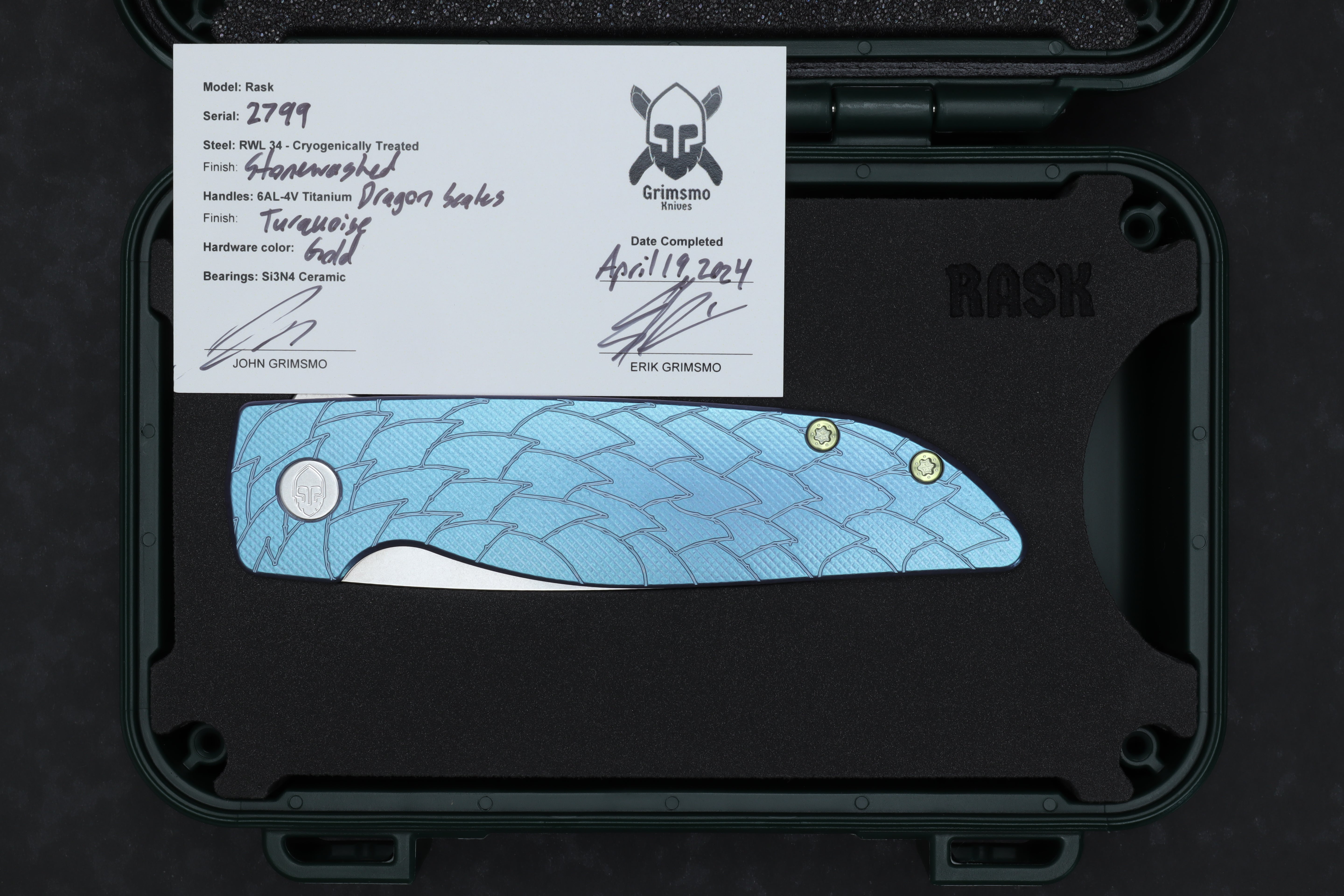 Rask #2799 9278340423