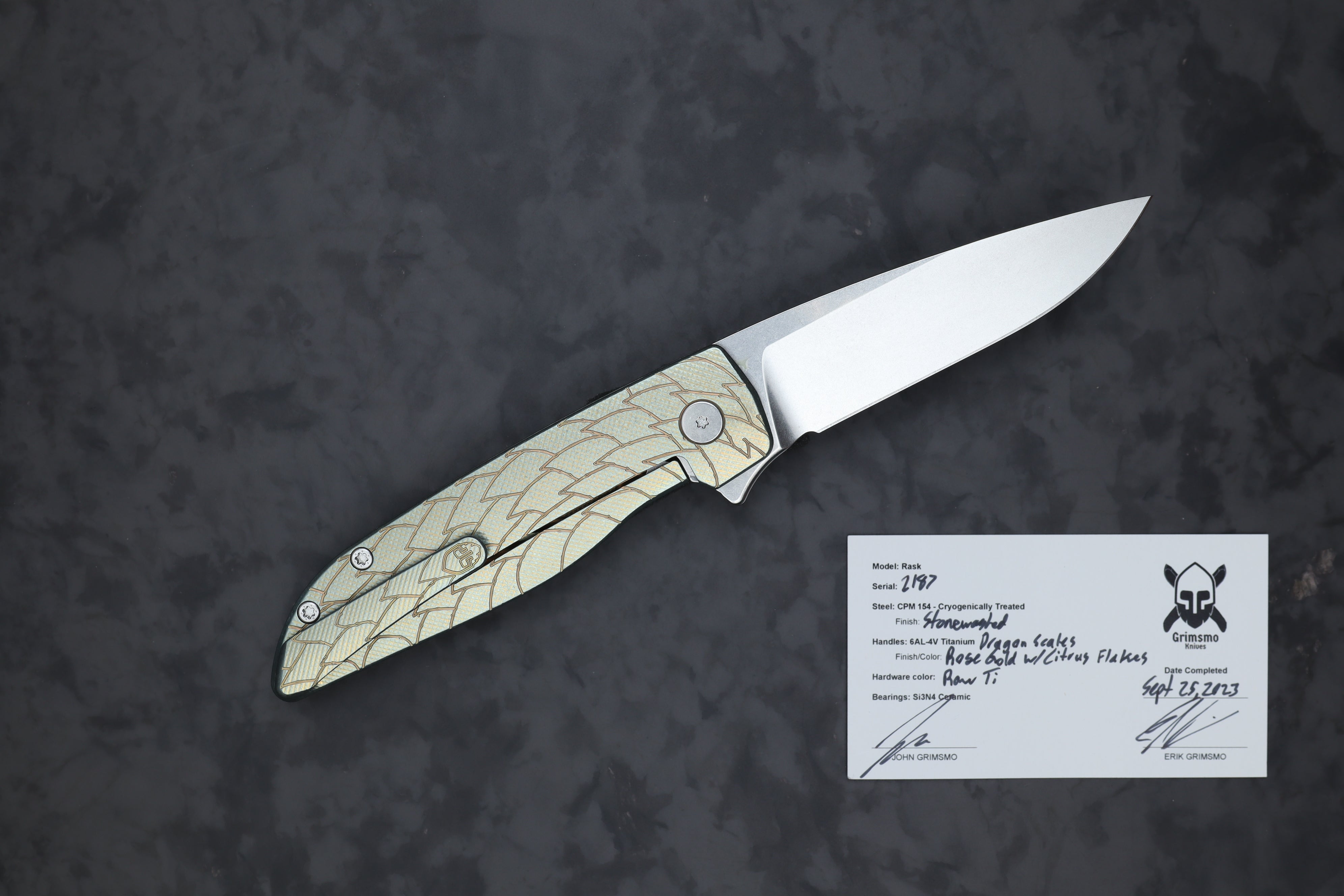 Rask #2187 83457270928