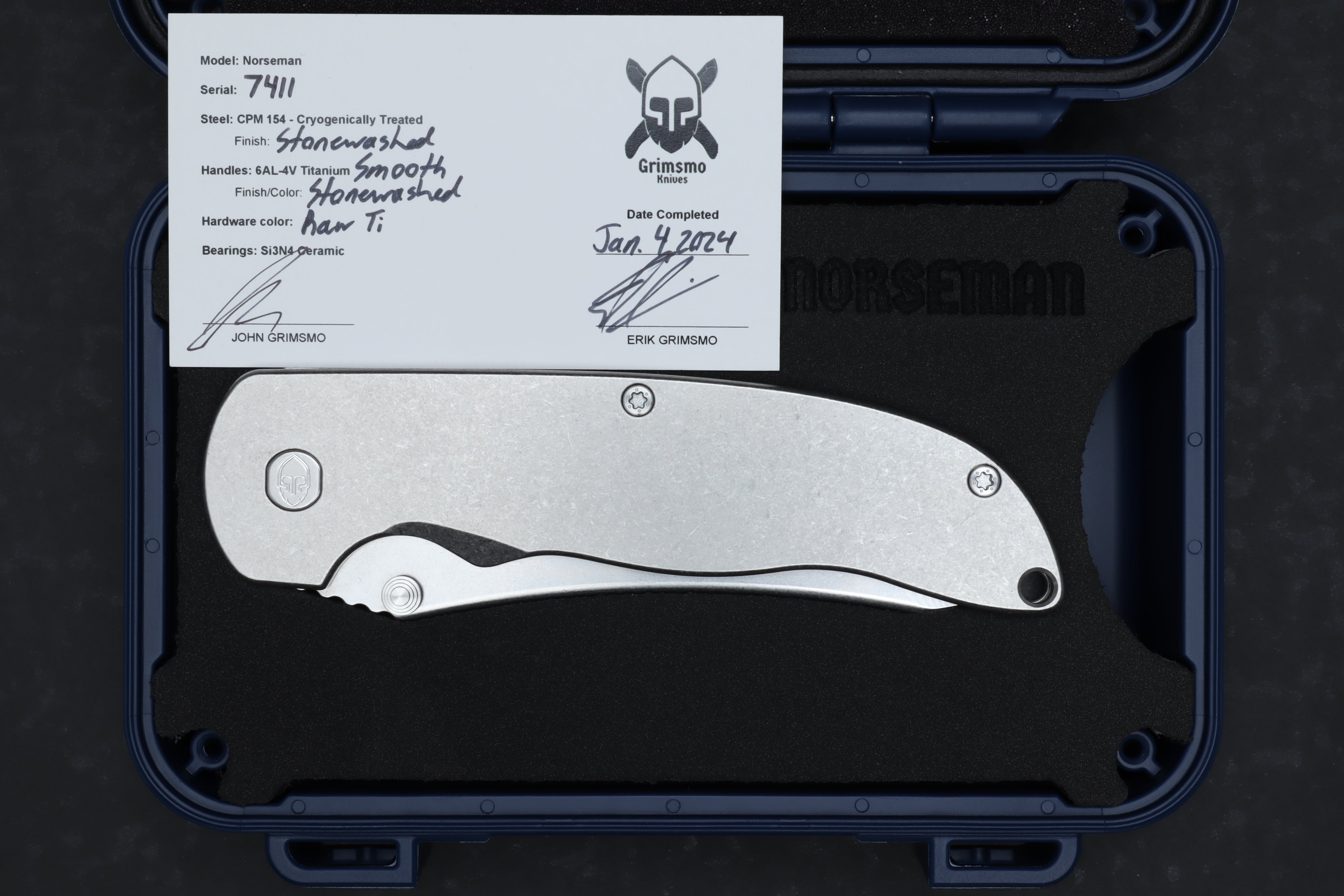 Norseman #7411 8732910111