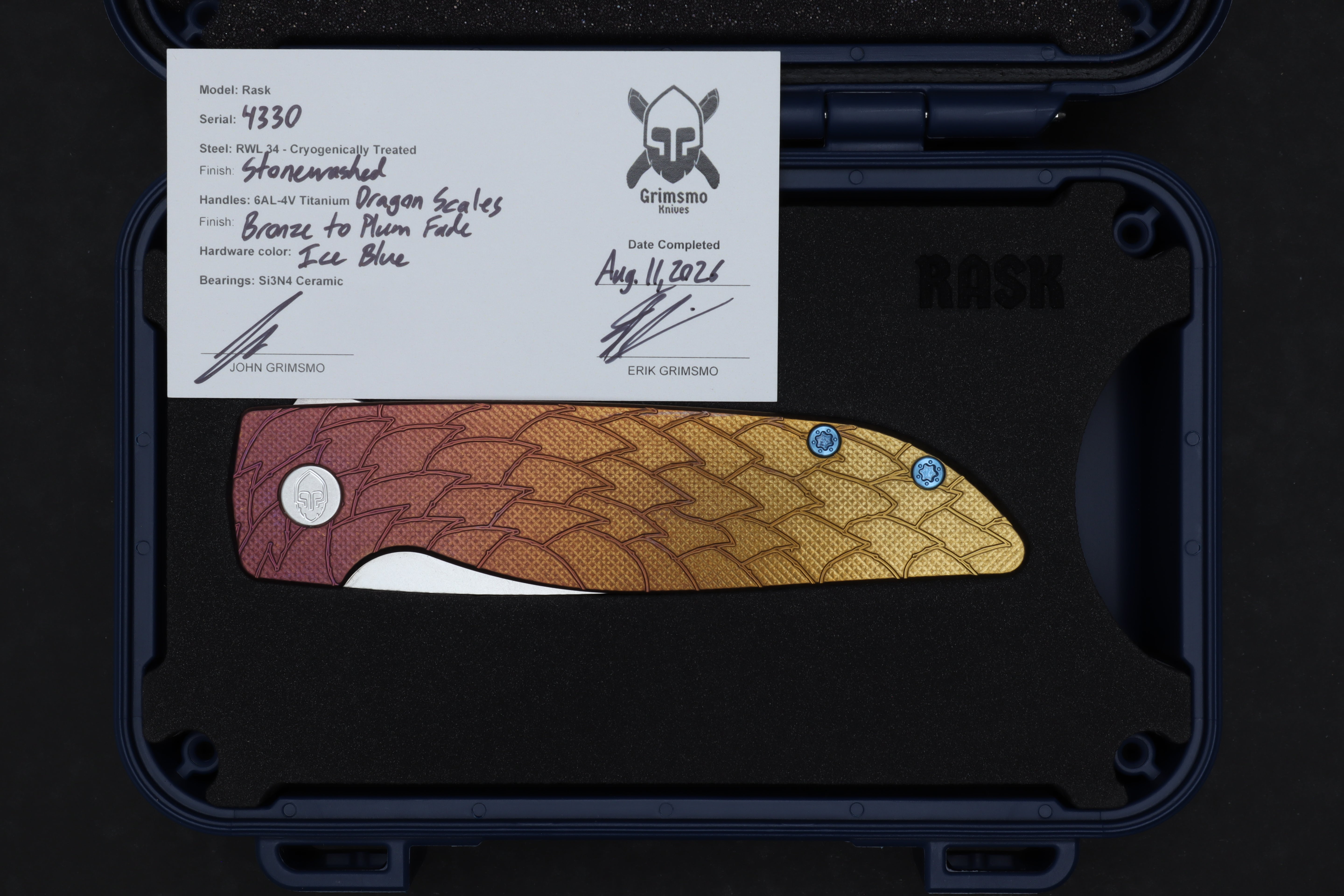 Rask #4330 9278340812