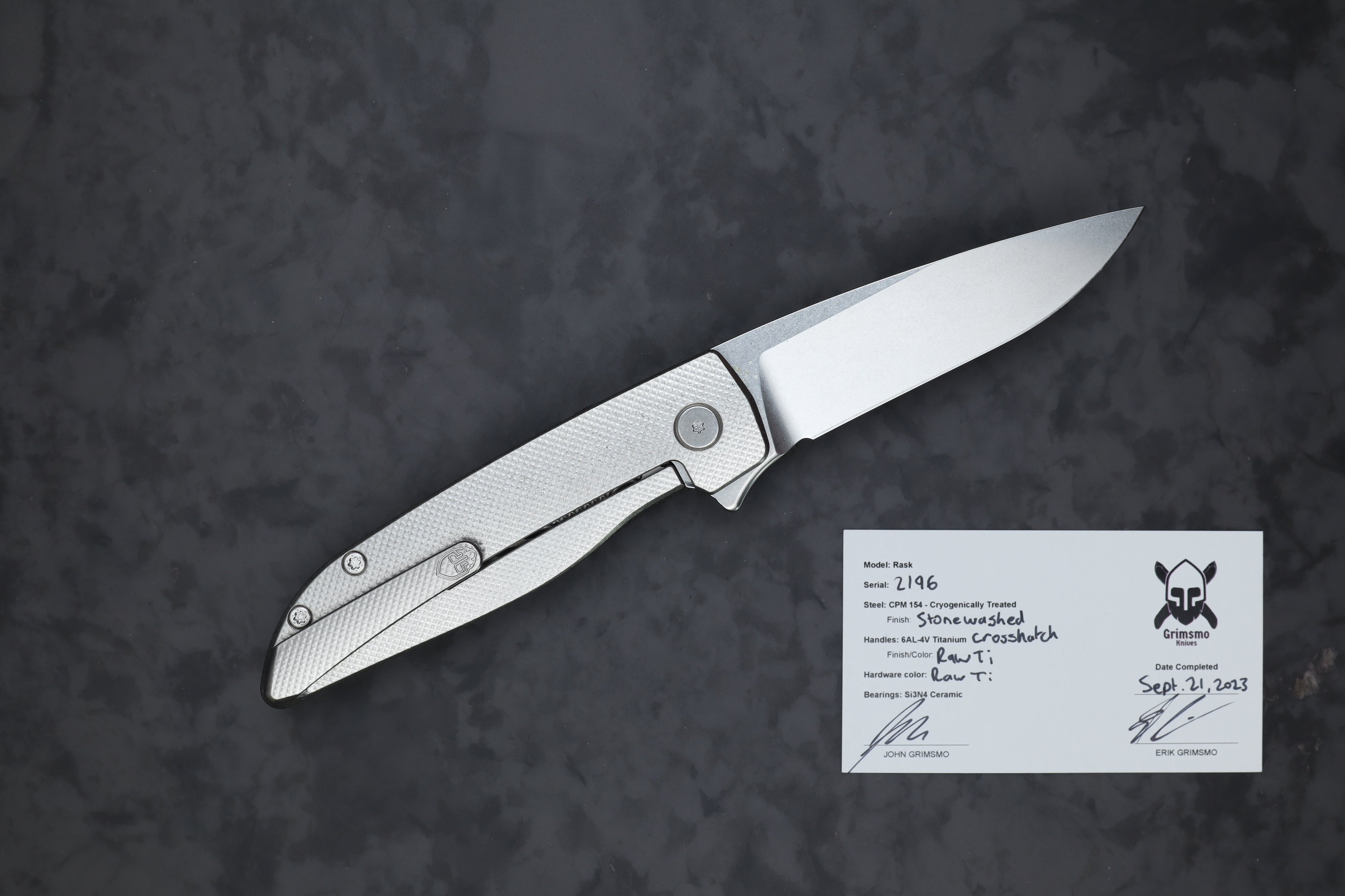 Rask #2196 83457270927