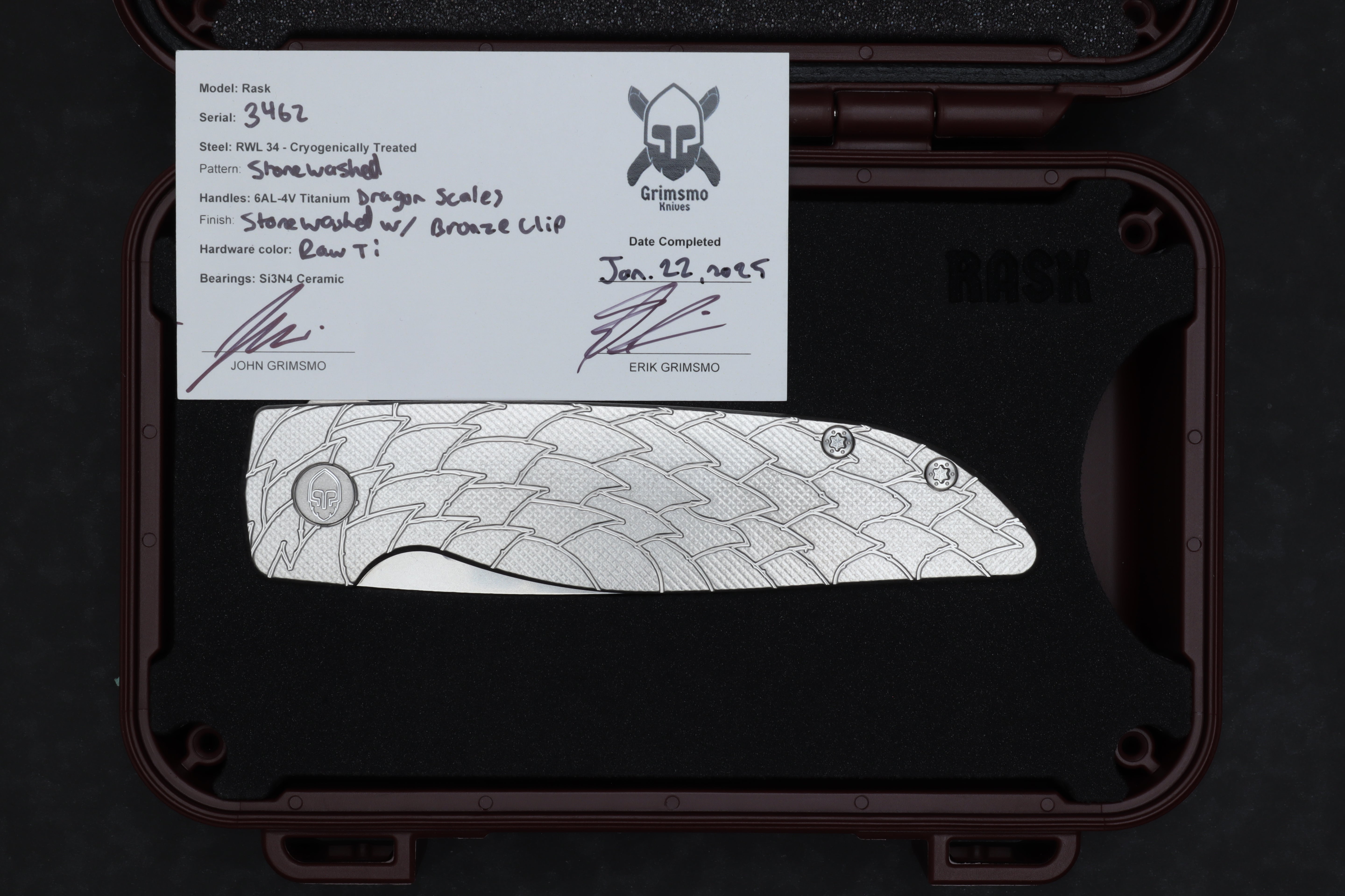 Rask #3462 59278340114