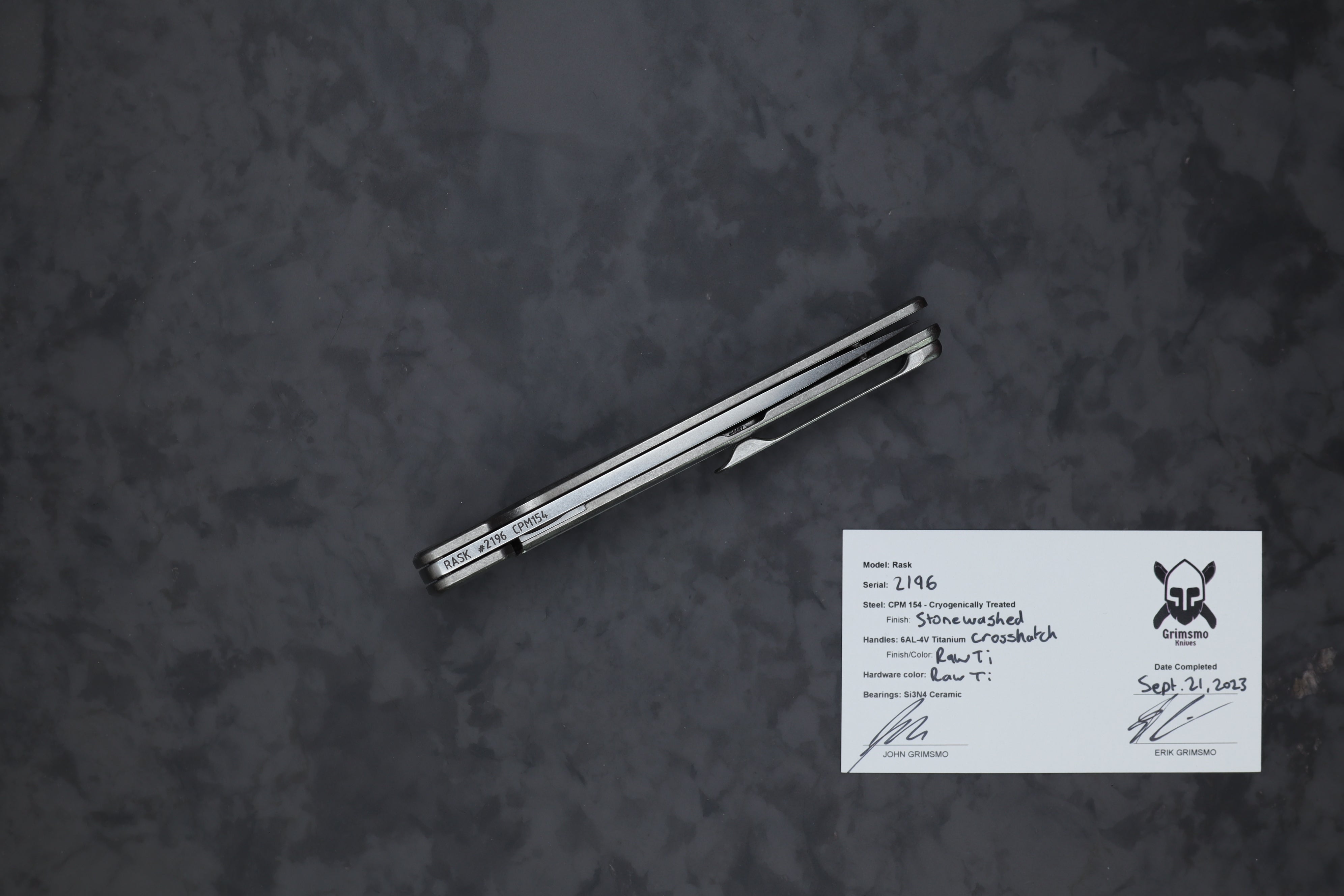 Rask #2196 83457270927