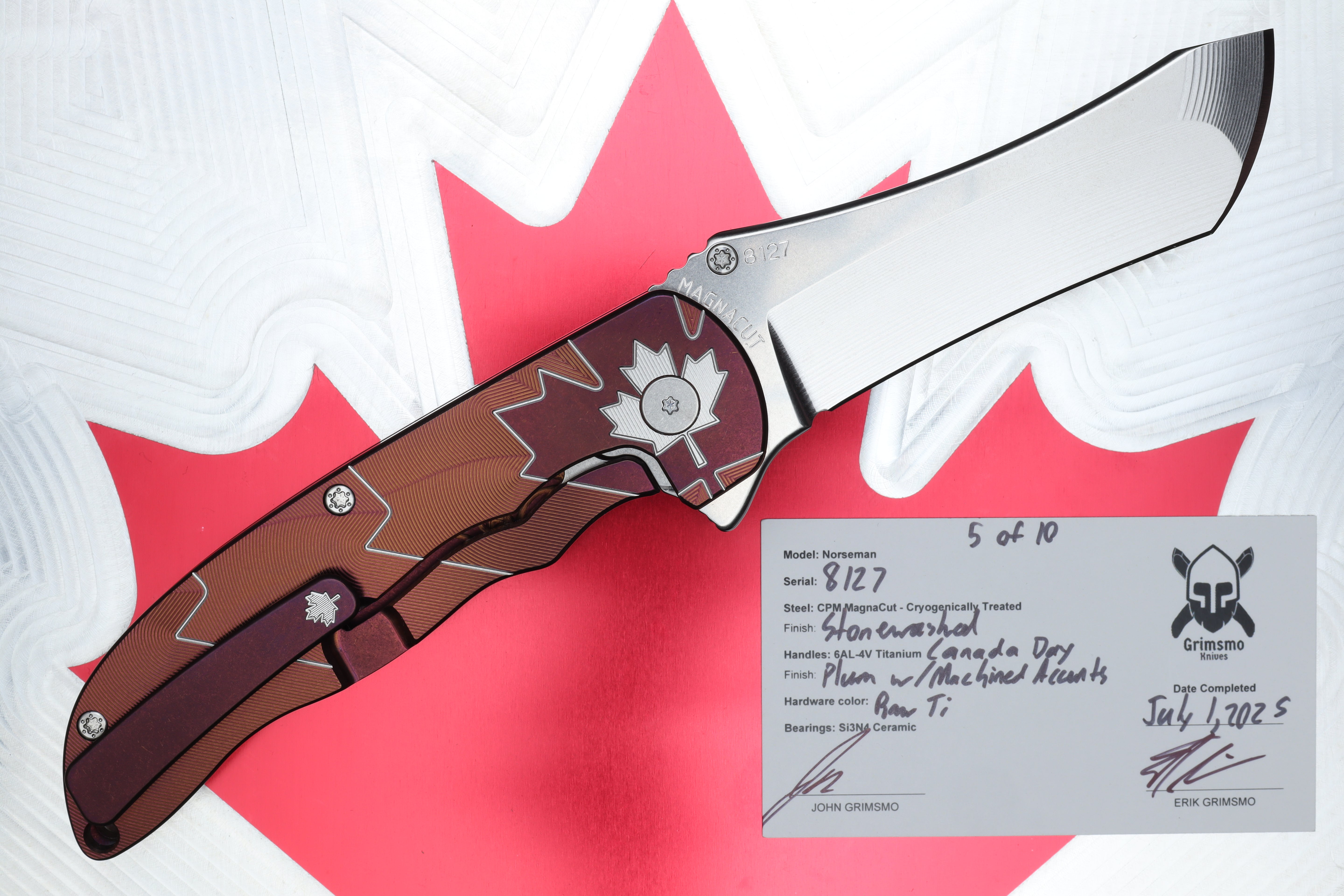Canada Day Norseman #8127