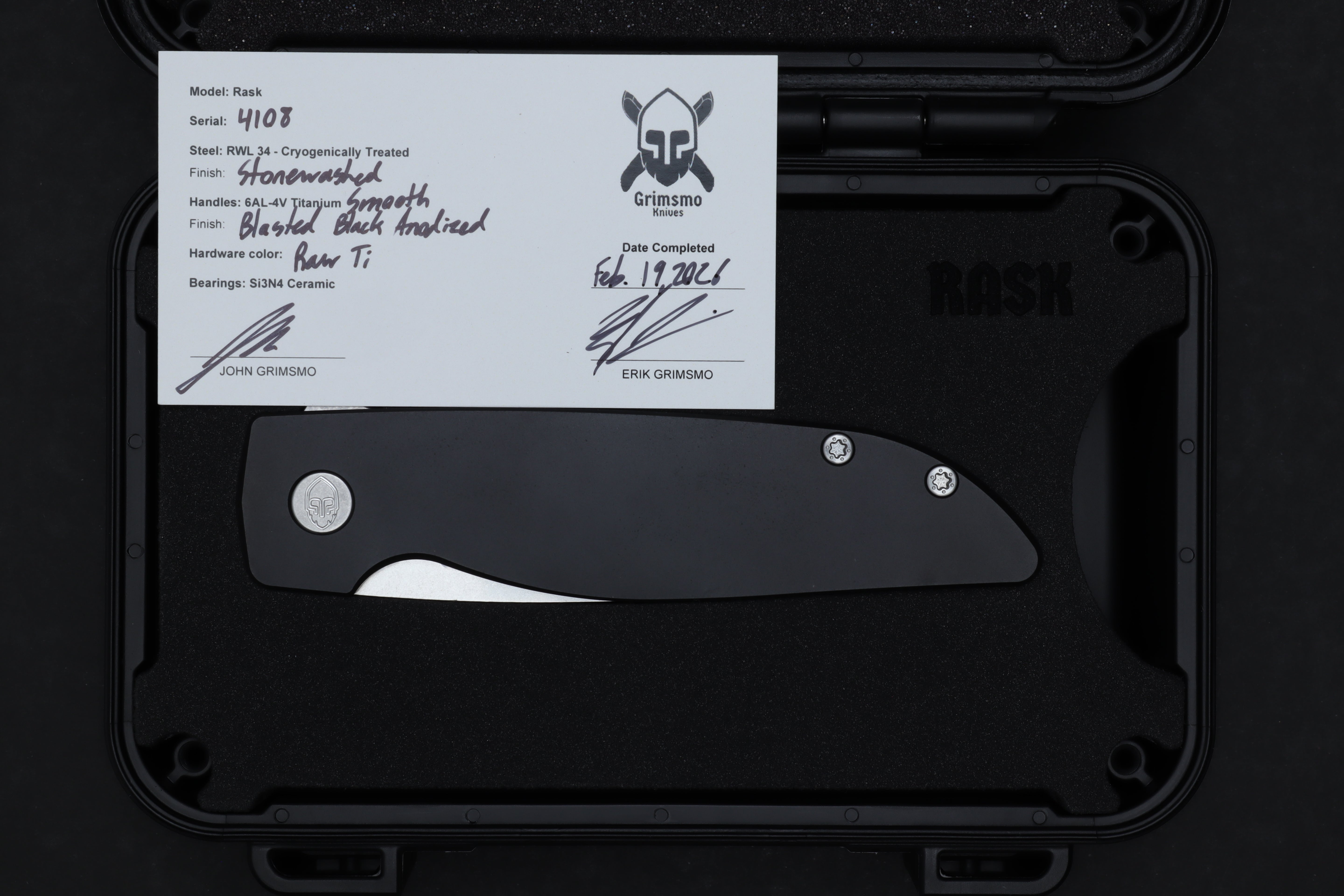 Rask #4108 9278340302