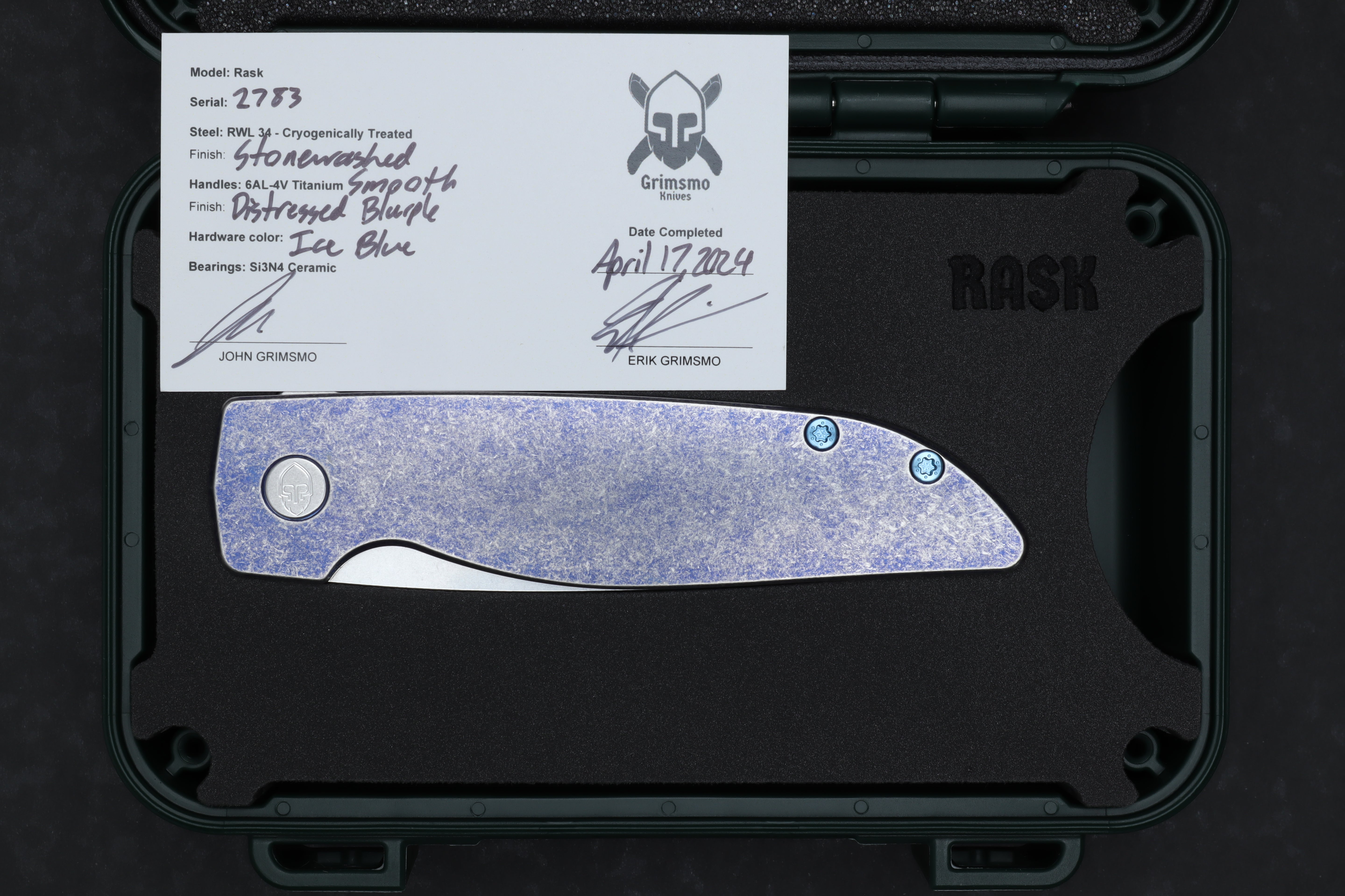 Rask #2783 9278340418