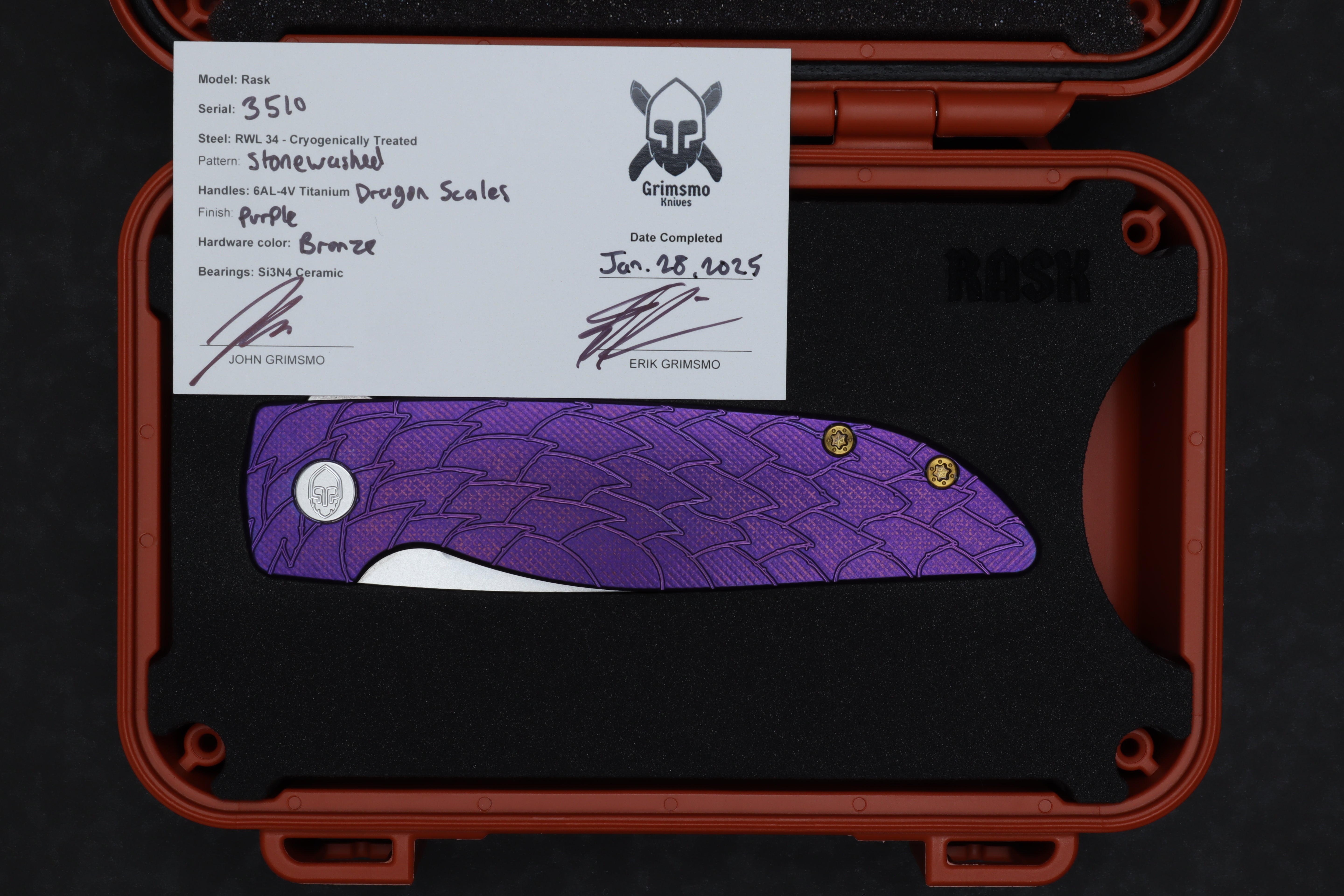 Rask #3510 9278340129