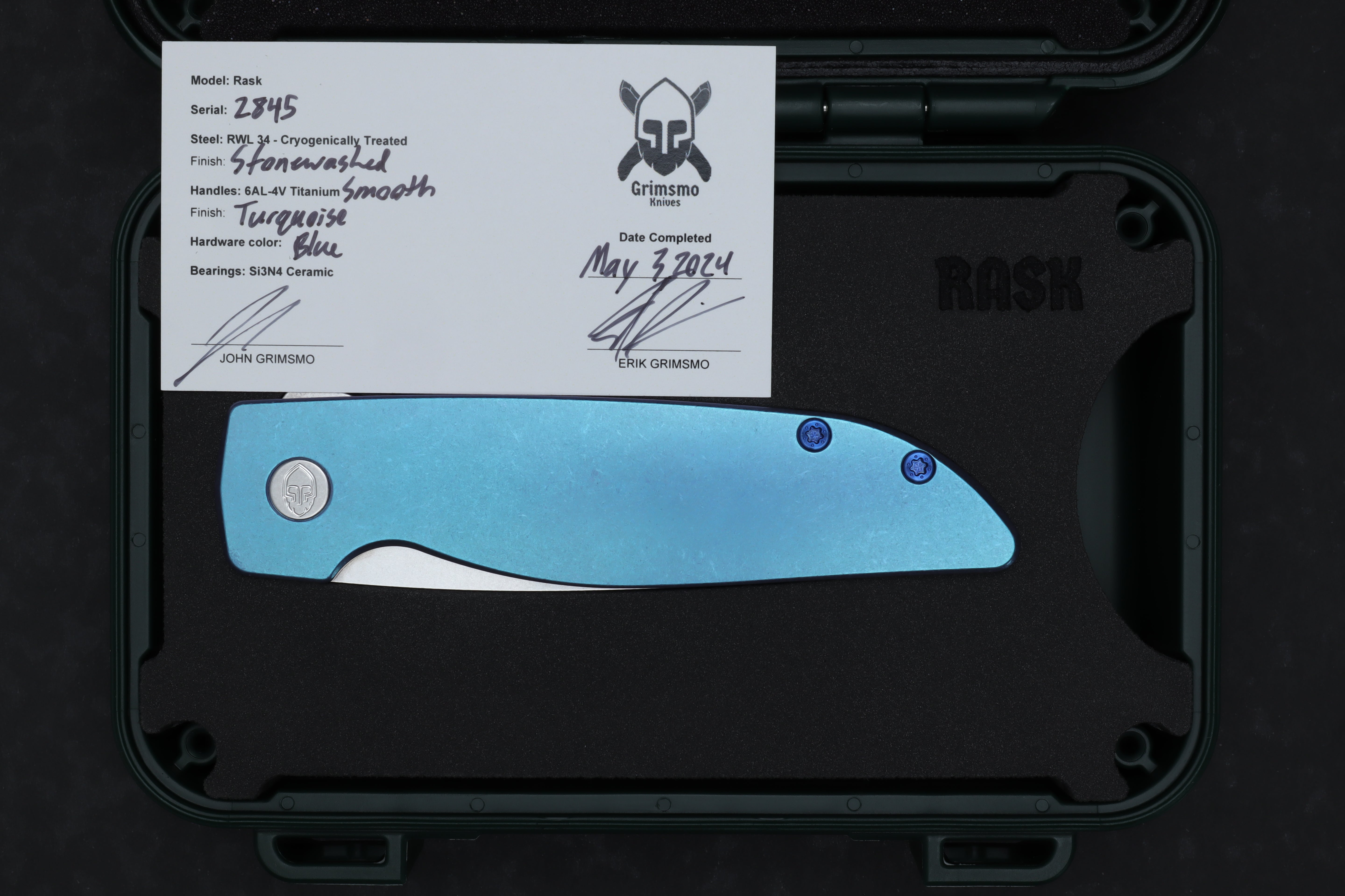 Rask #2845 9278340506