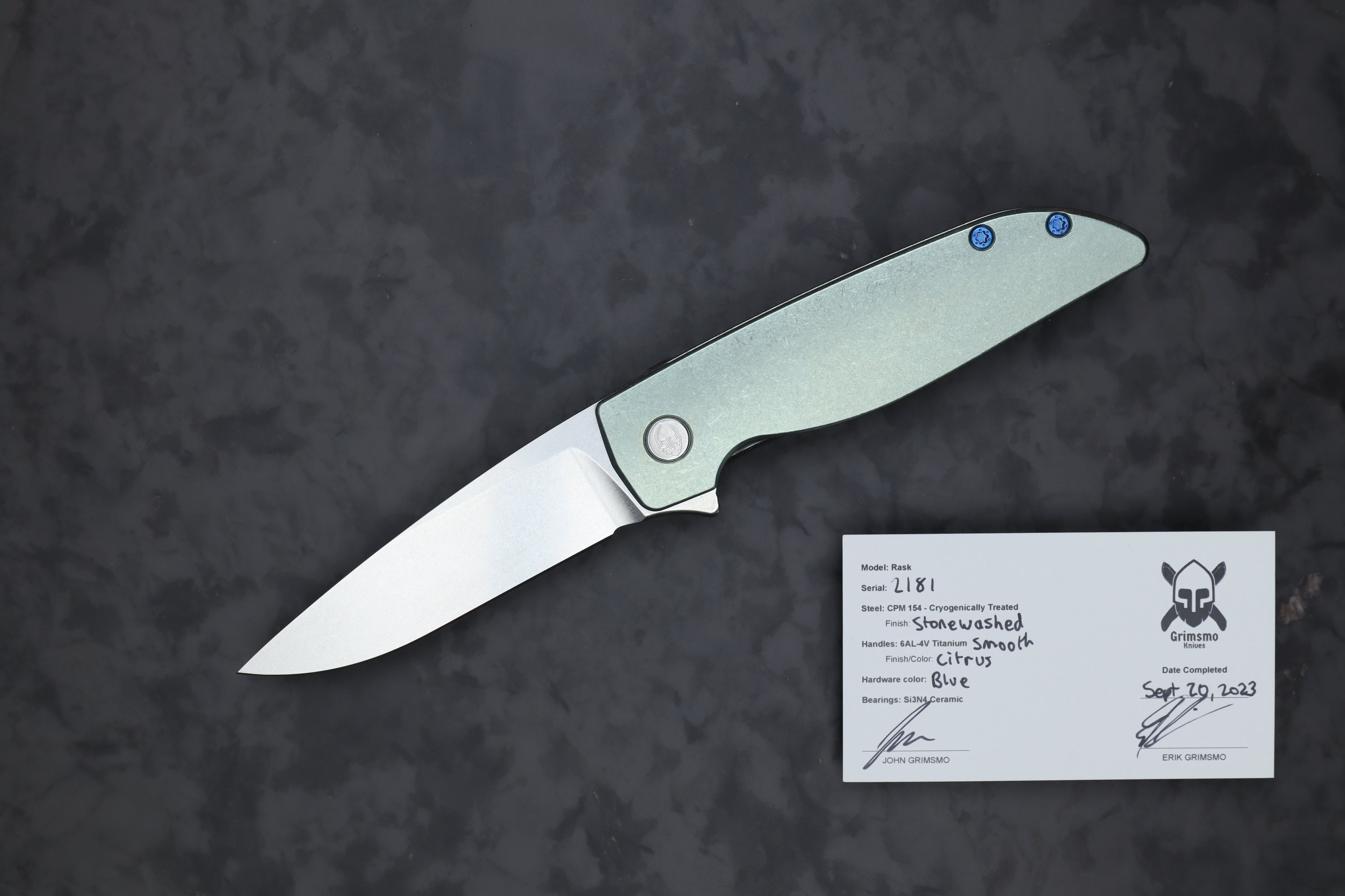 Rask #2181 83457270922