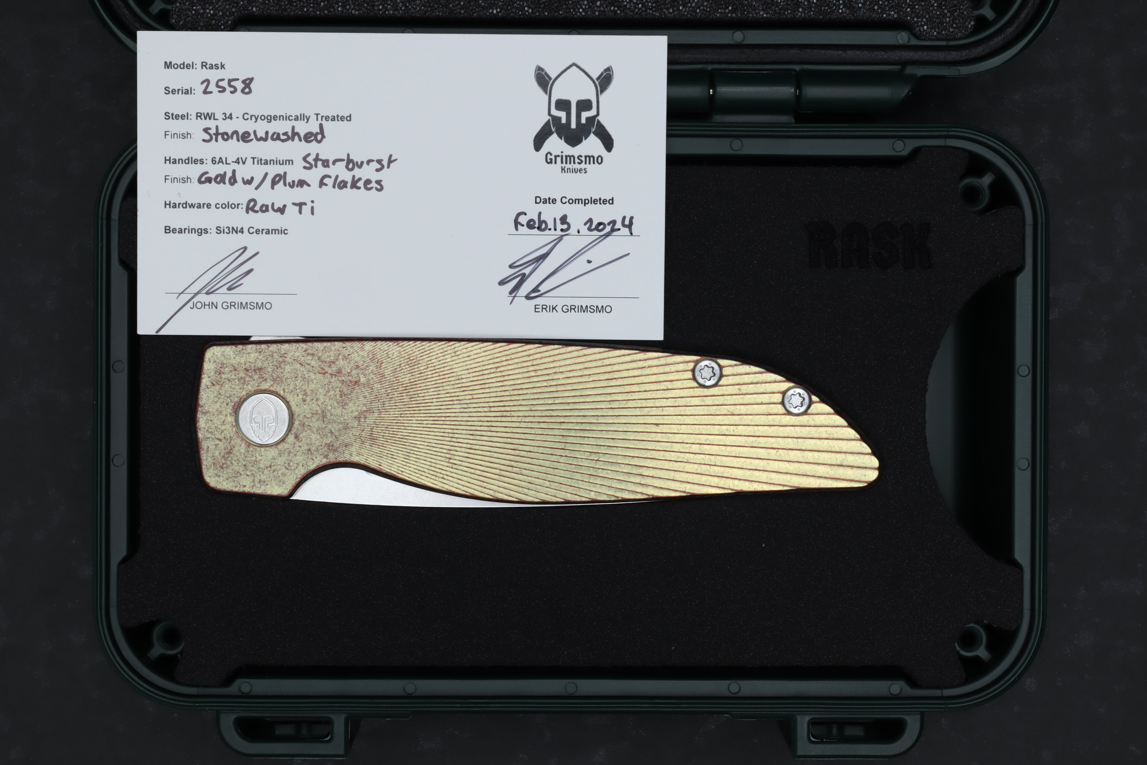 Rask #2558 9278340216