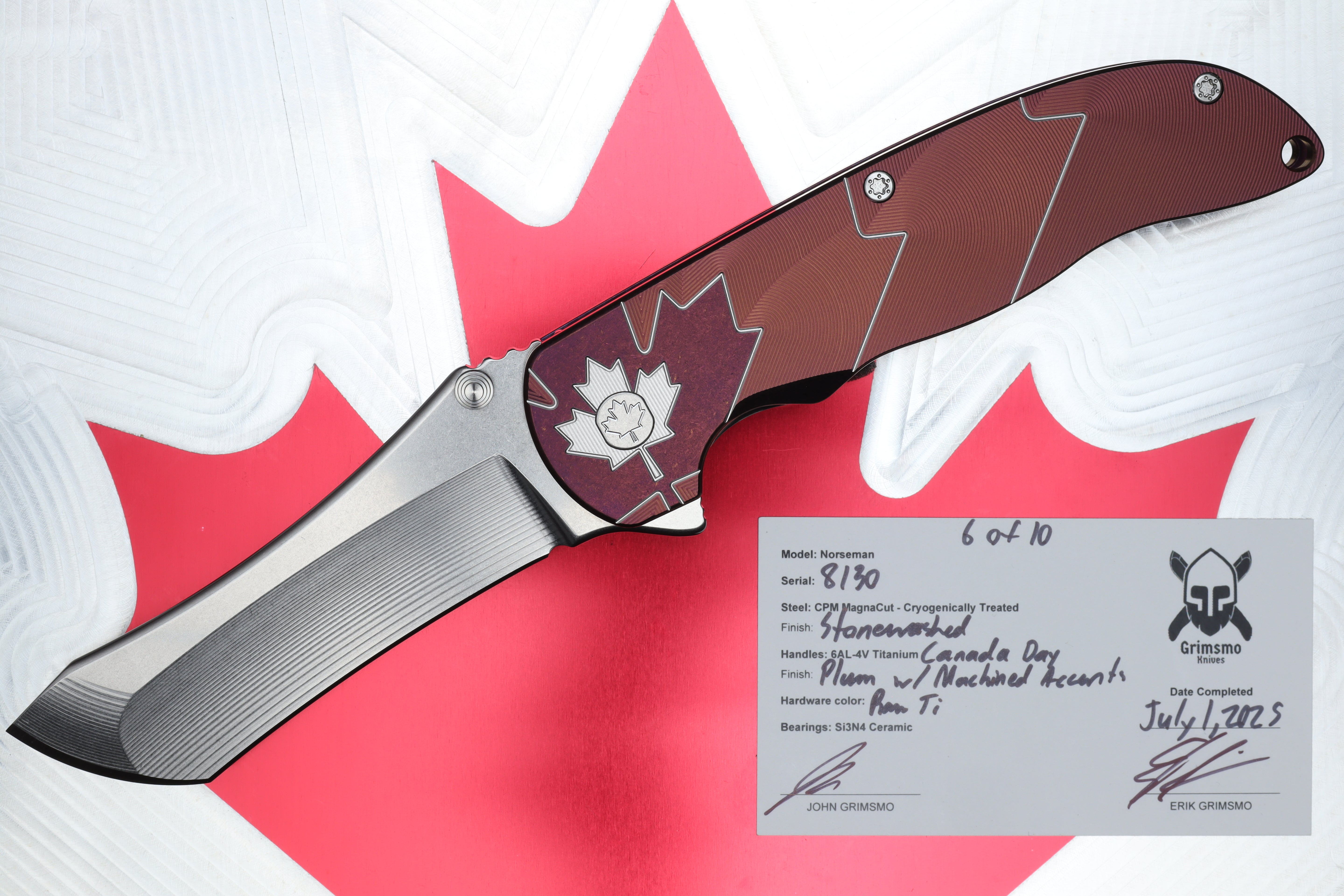 Canada Day Norseman #8130
