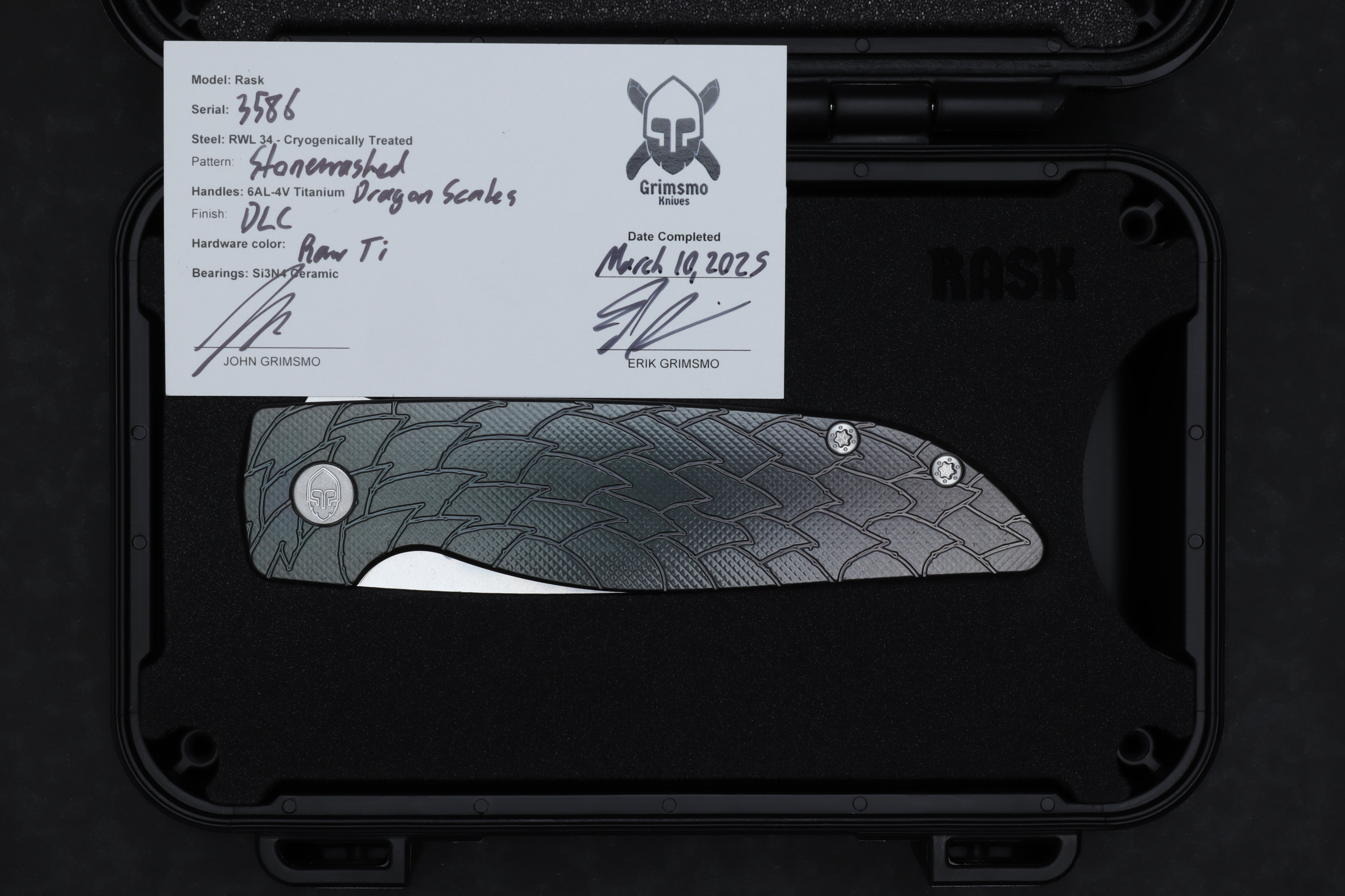 Rask #3586 9278340312