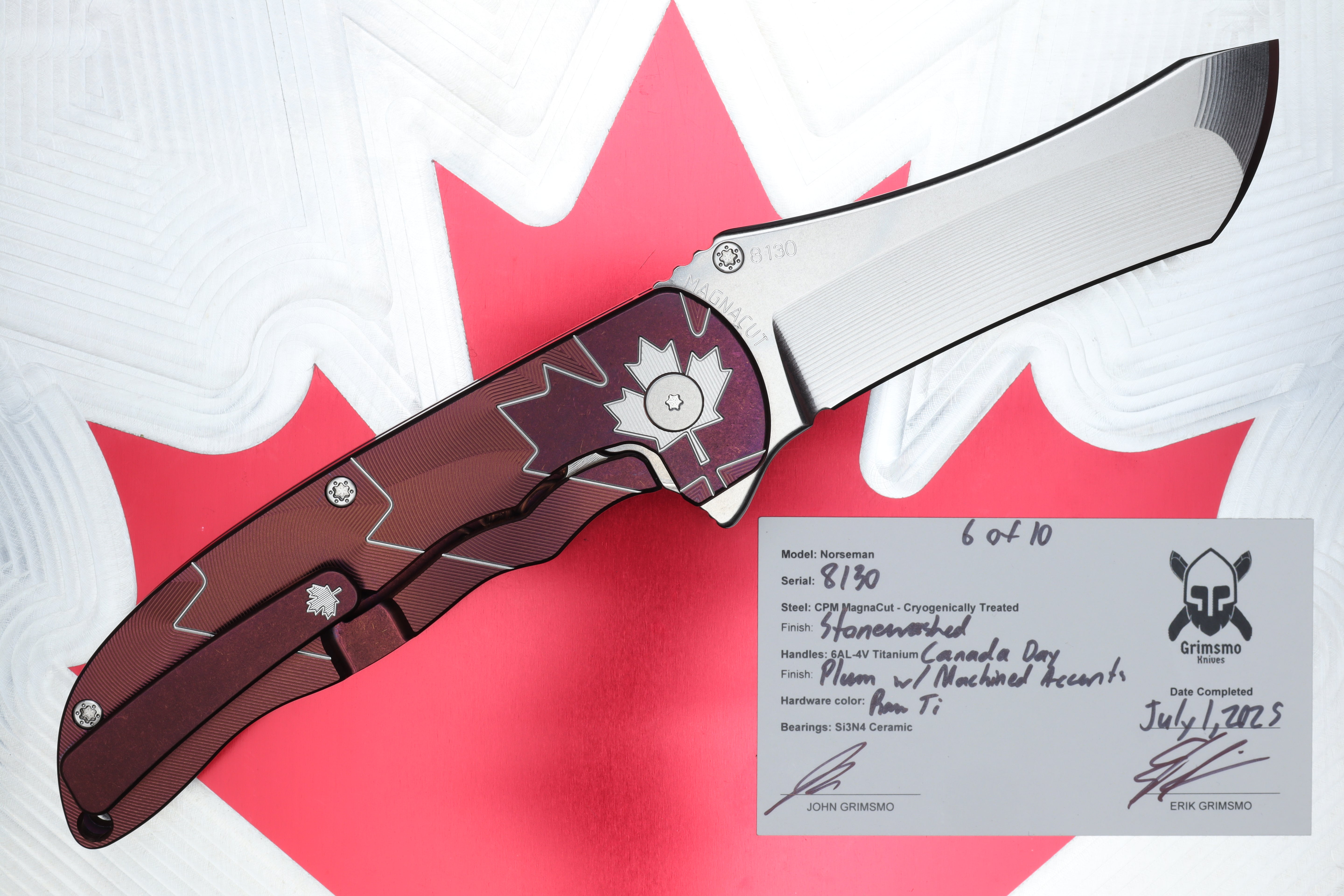 Canada Day Norseman #8130