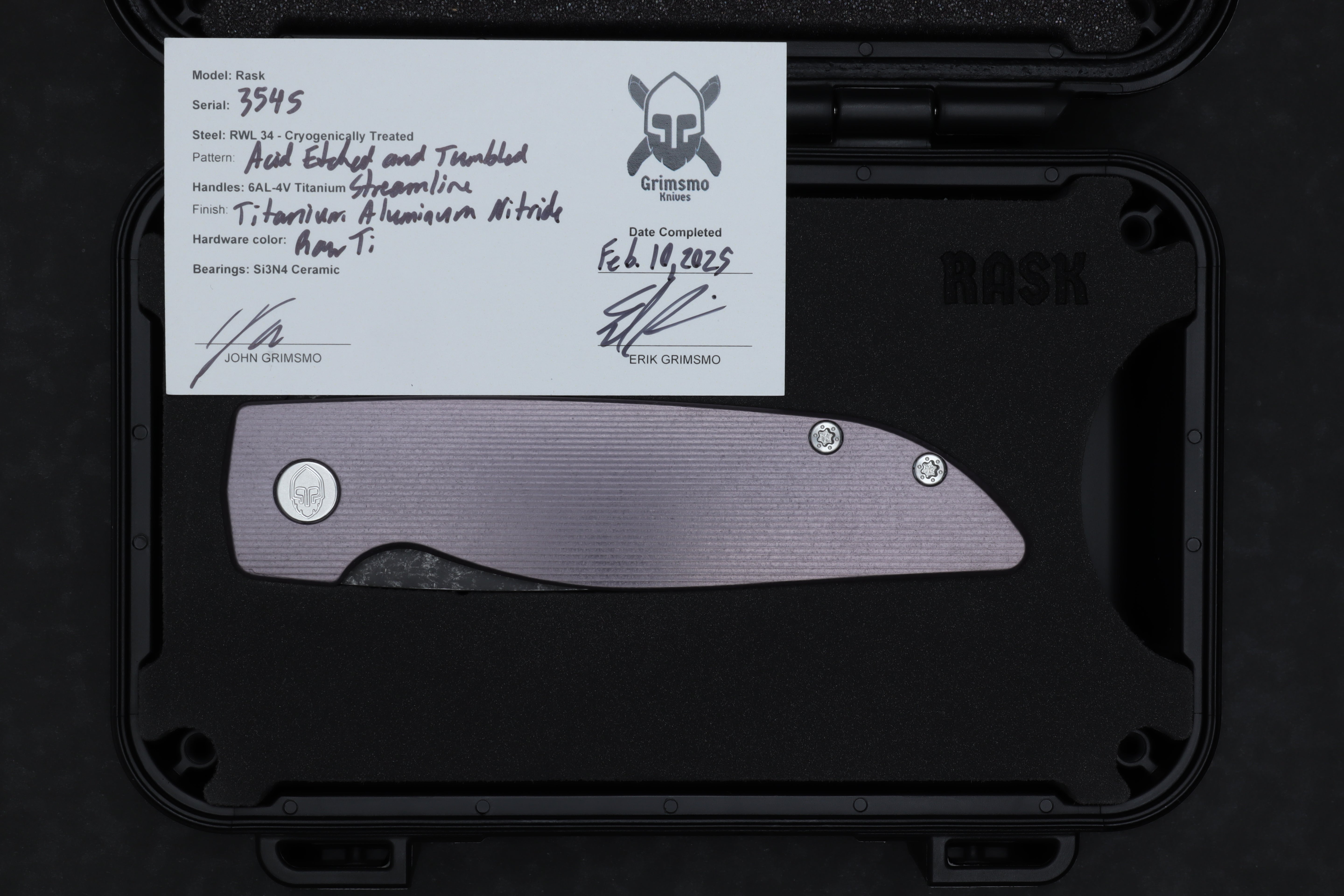 Rask #3545 9278340224