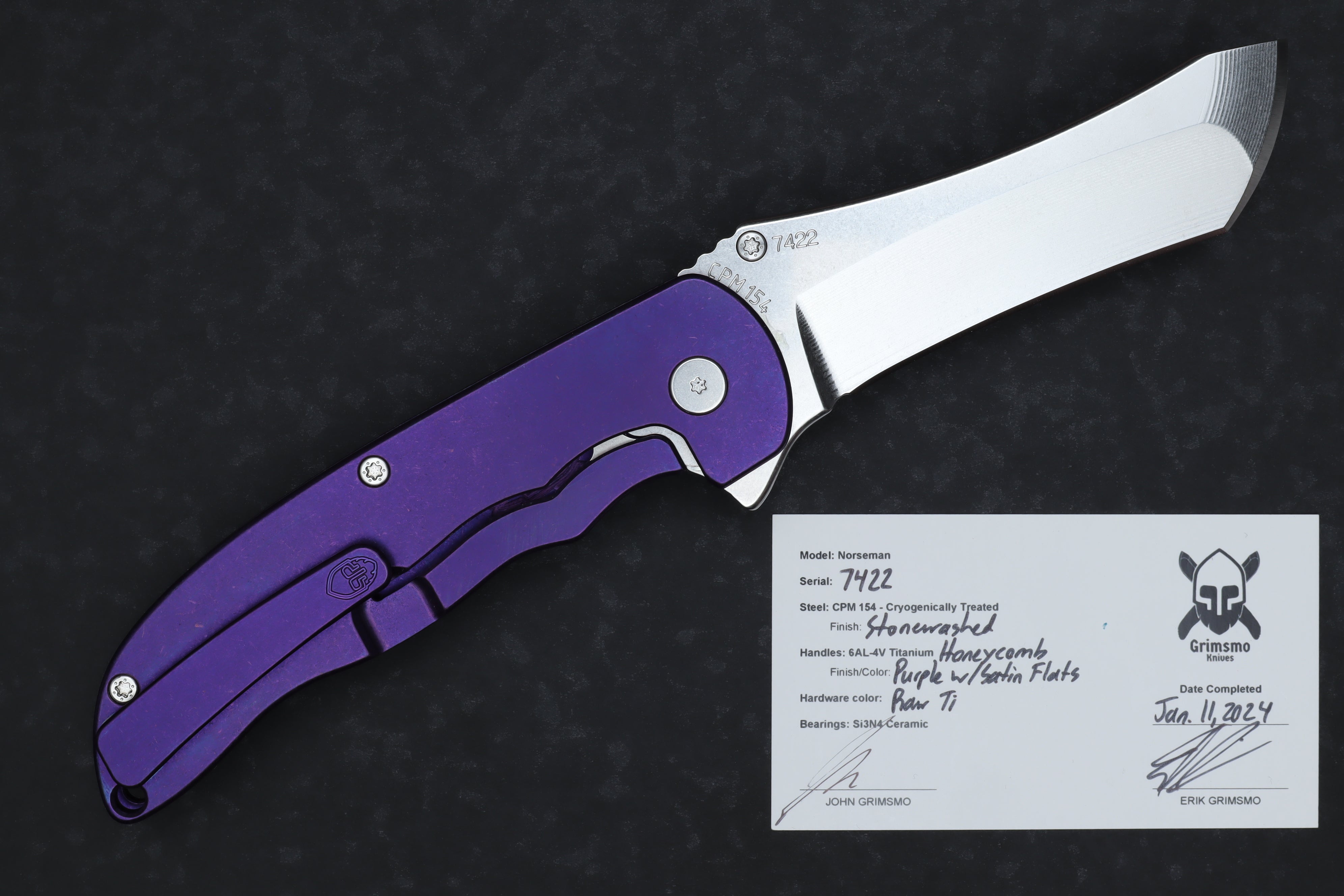 Norseman #7422 8732910112