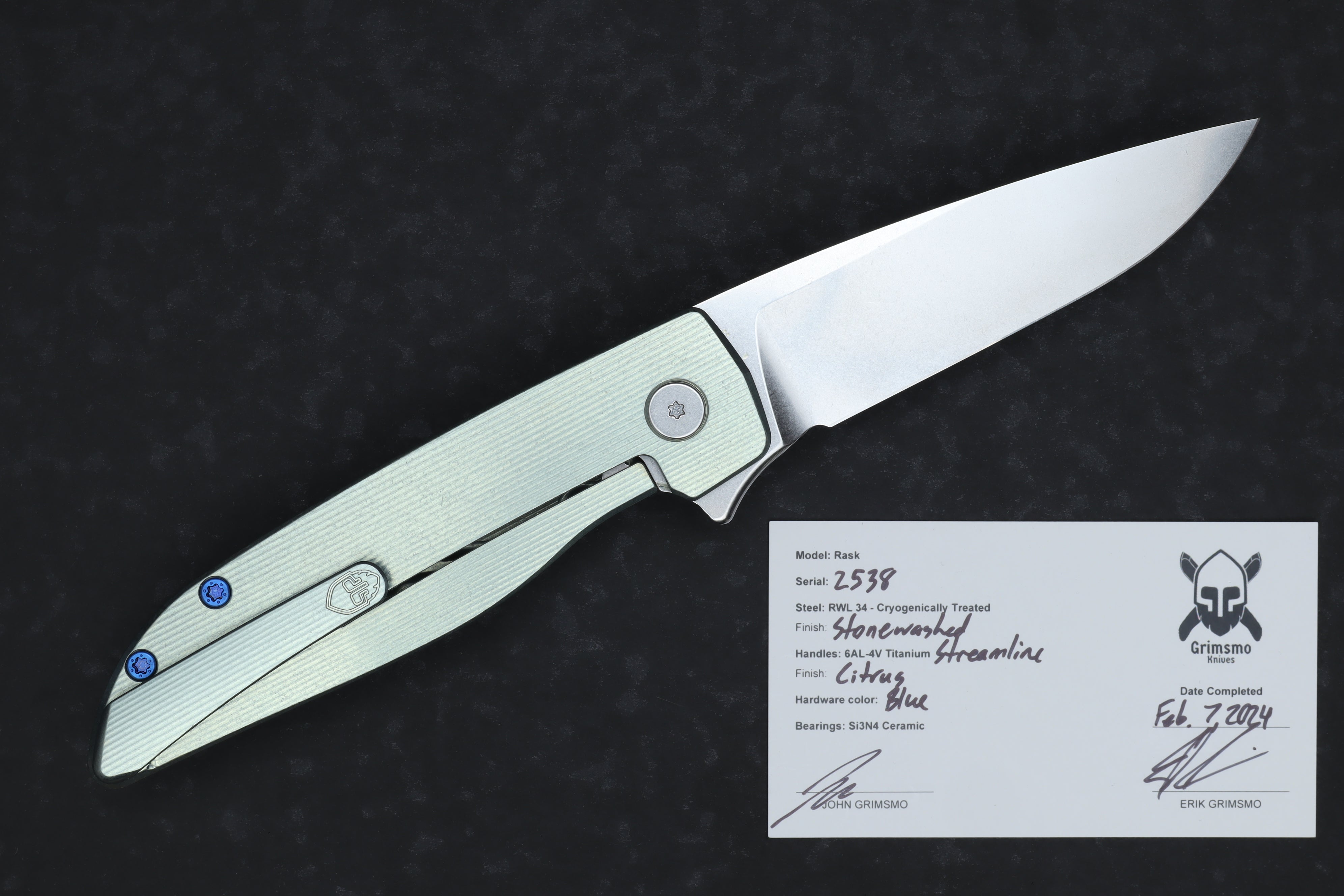 Rask #2538 9278340212