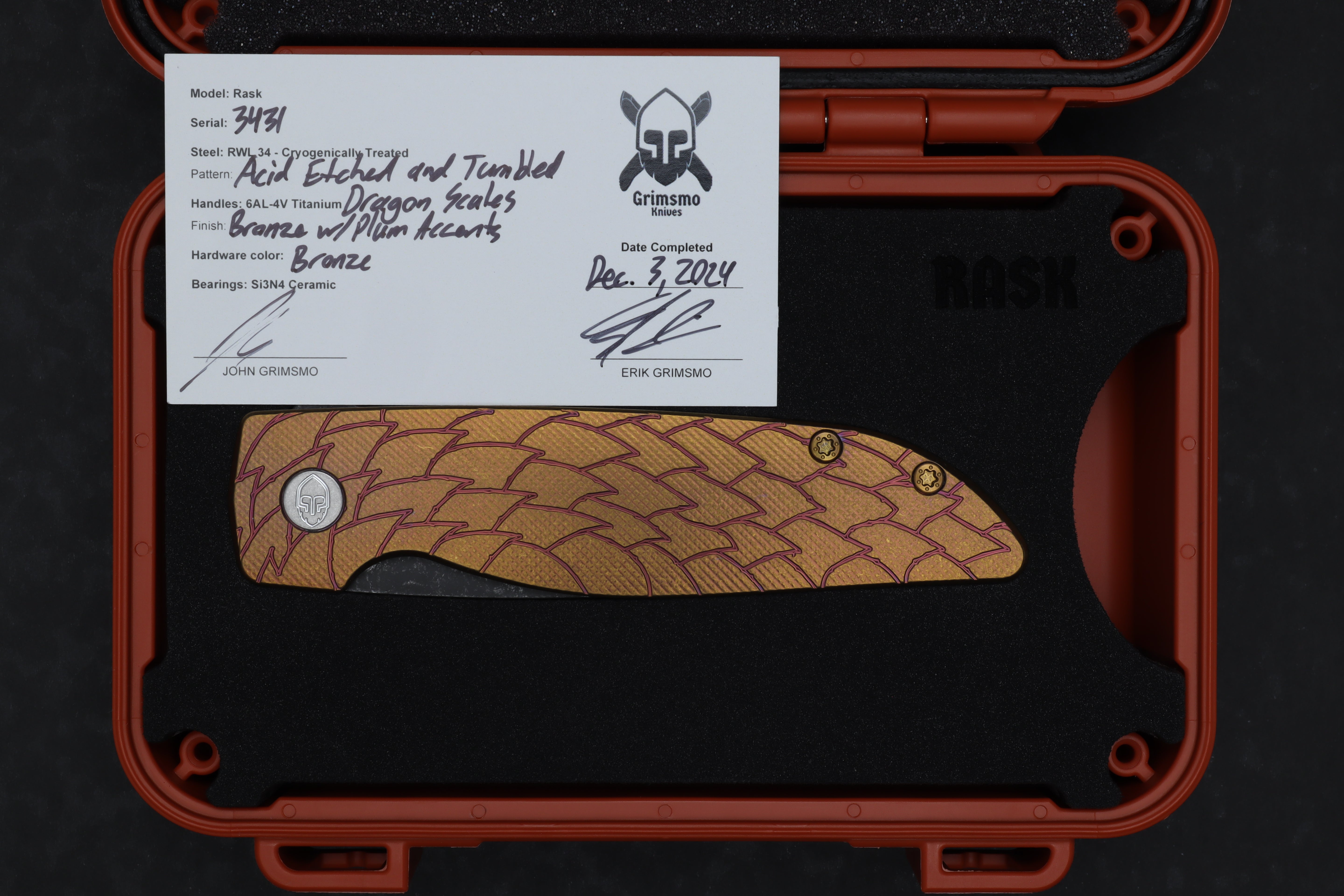 Rask #3431 9278341205