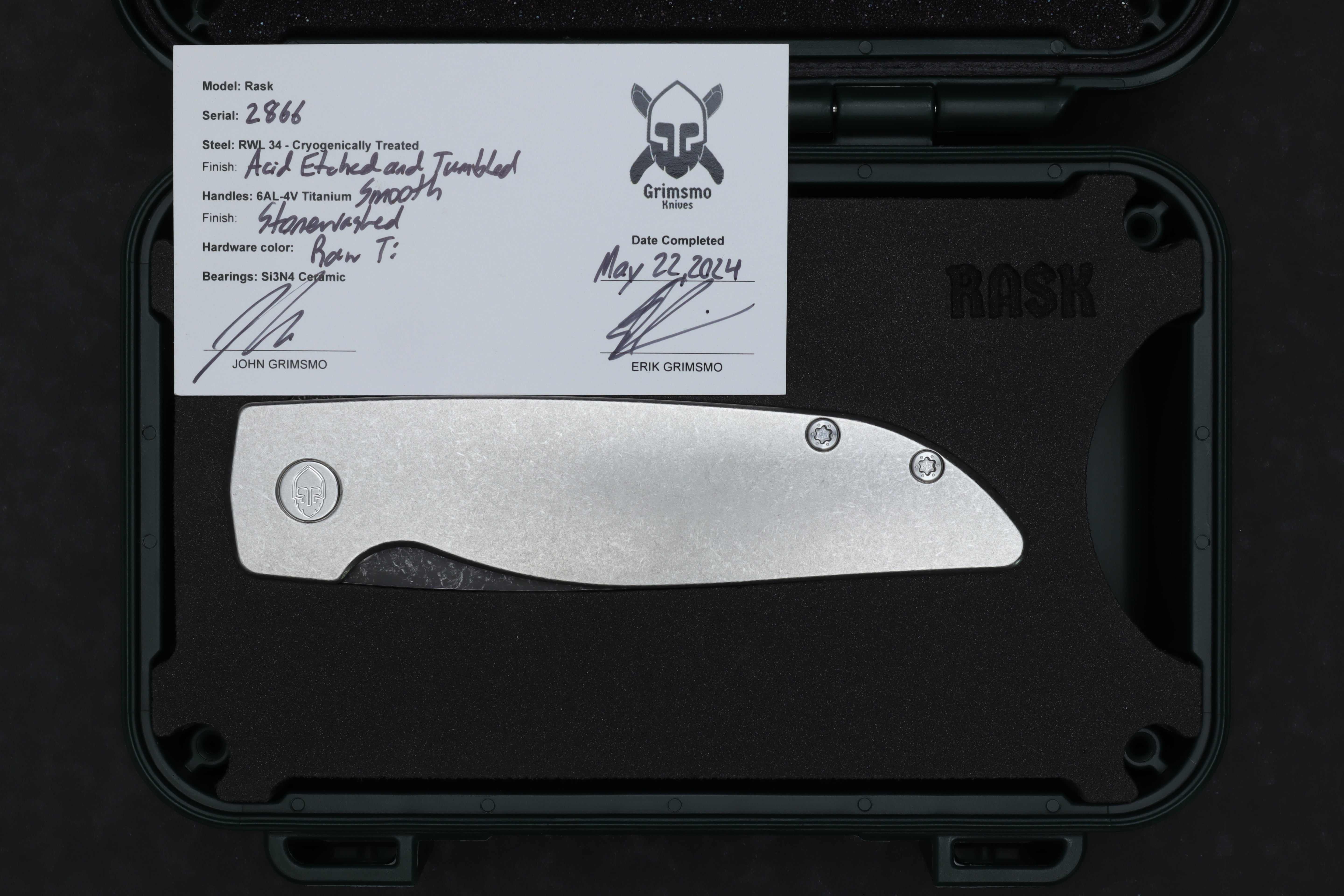 Rask #2866 9278340523