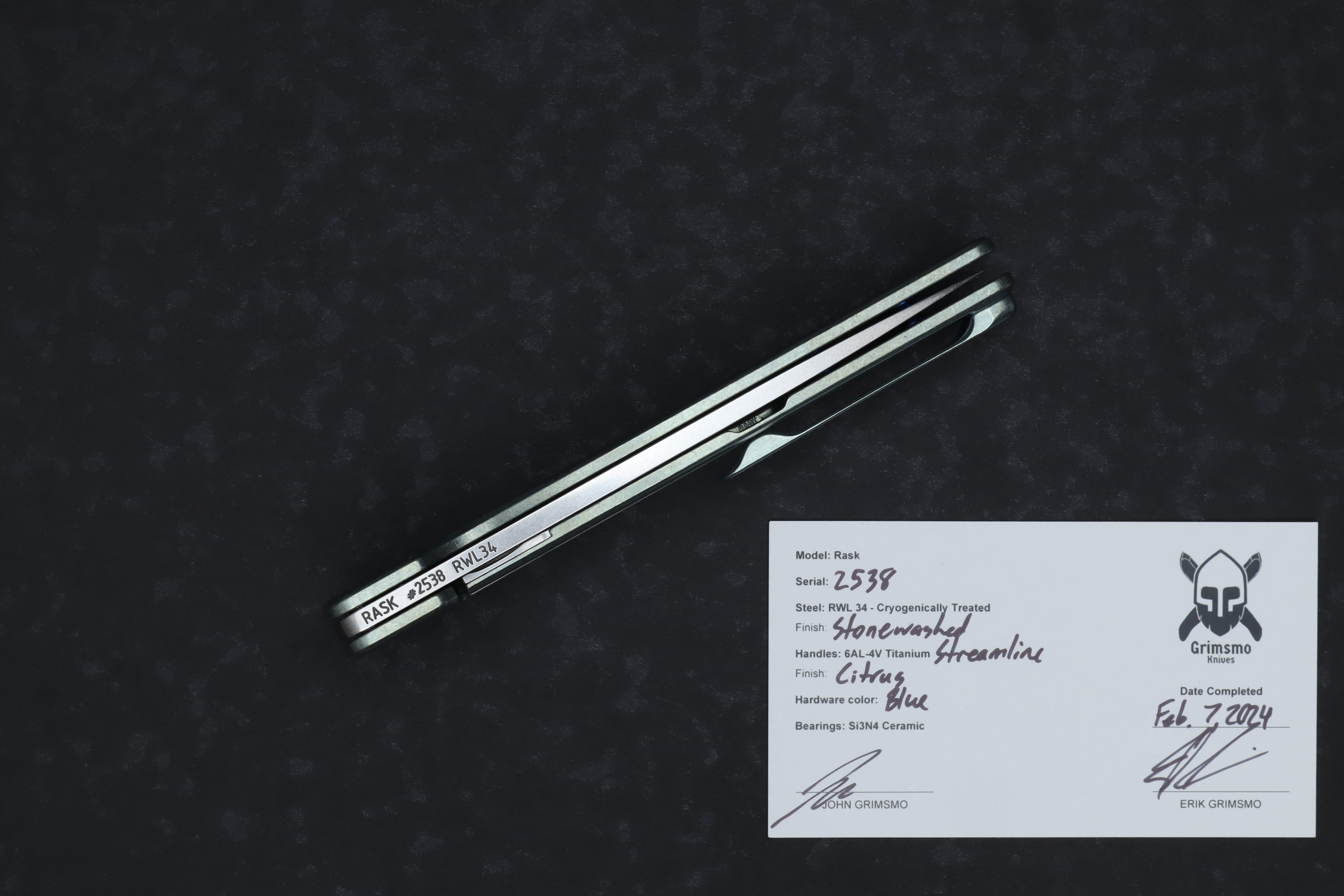 Rask #2538 9278340212