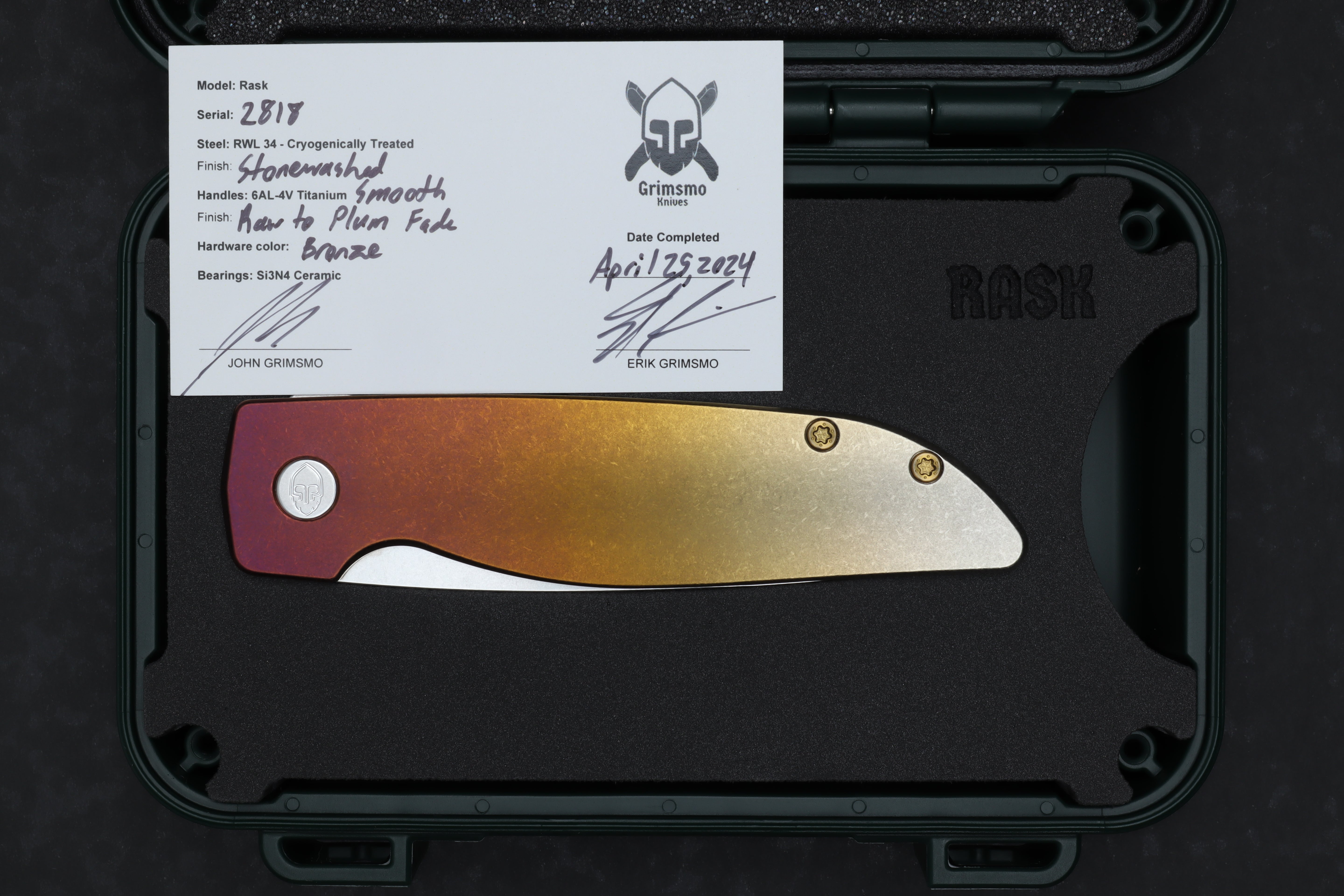 Rask #2818 9278340426