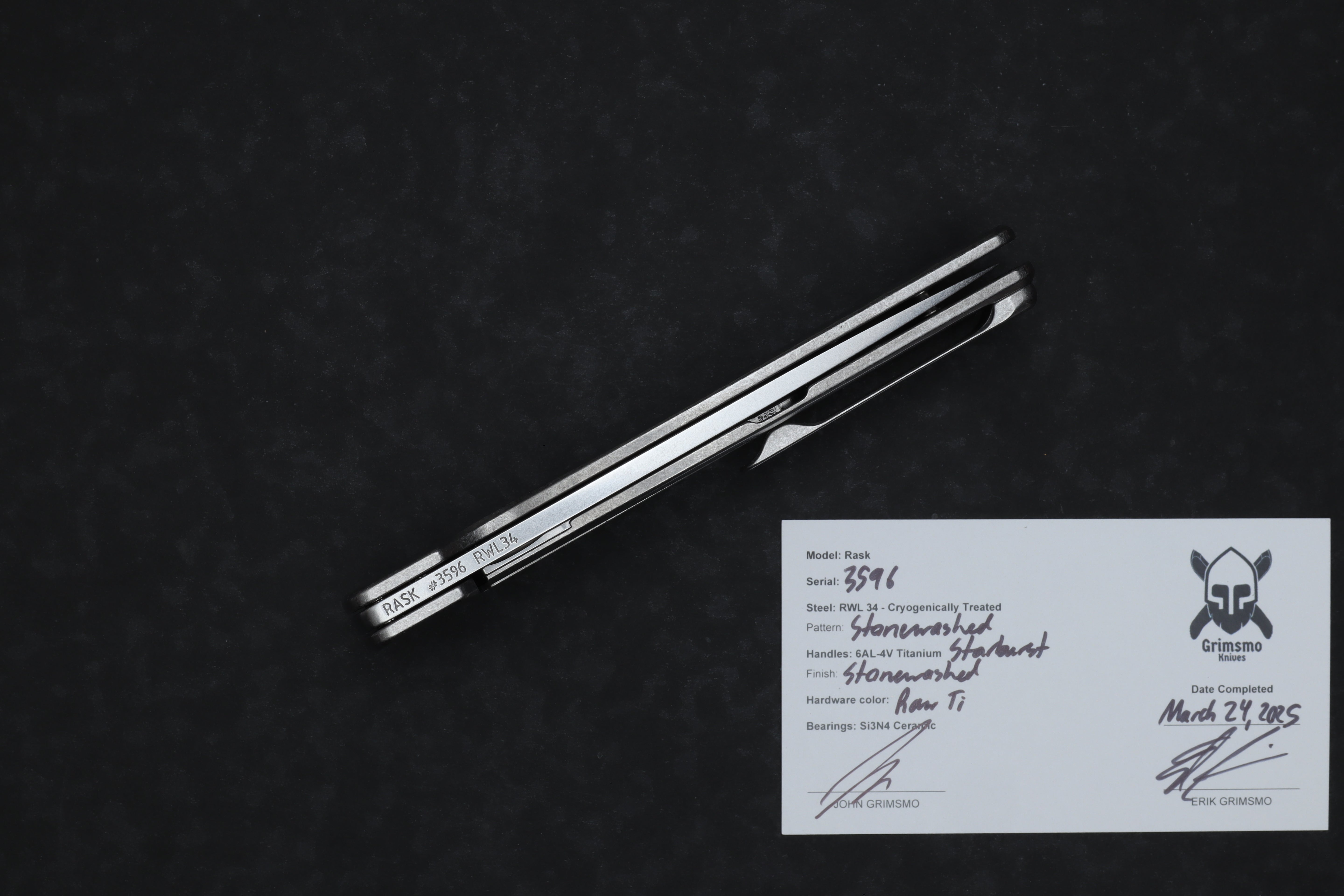 Rask #3596 9278340327