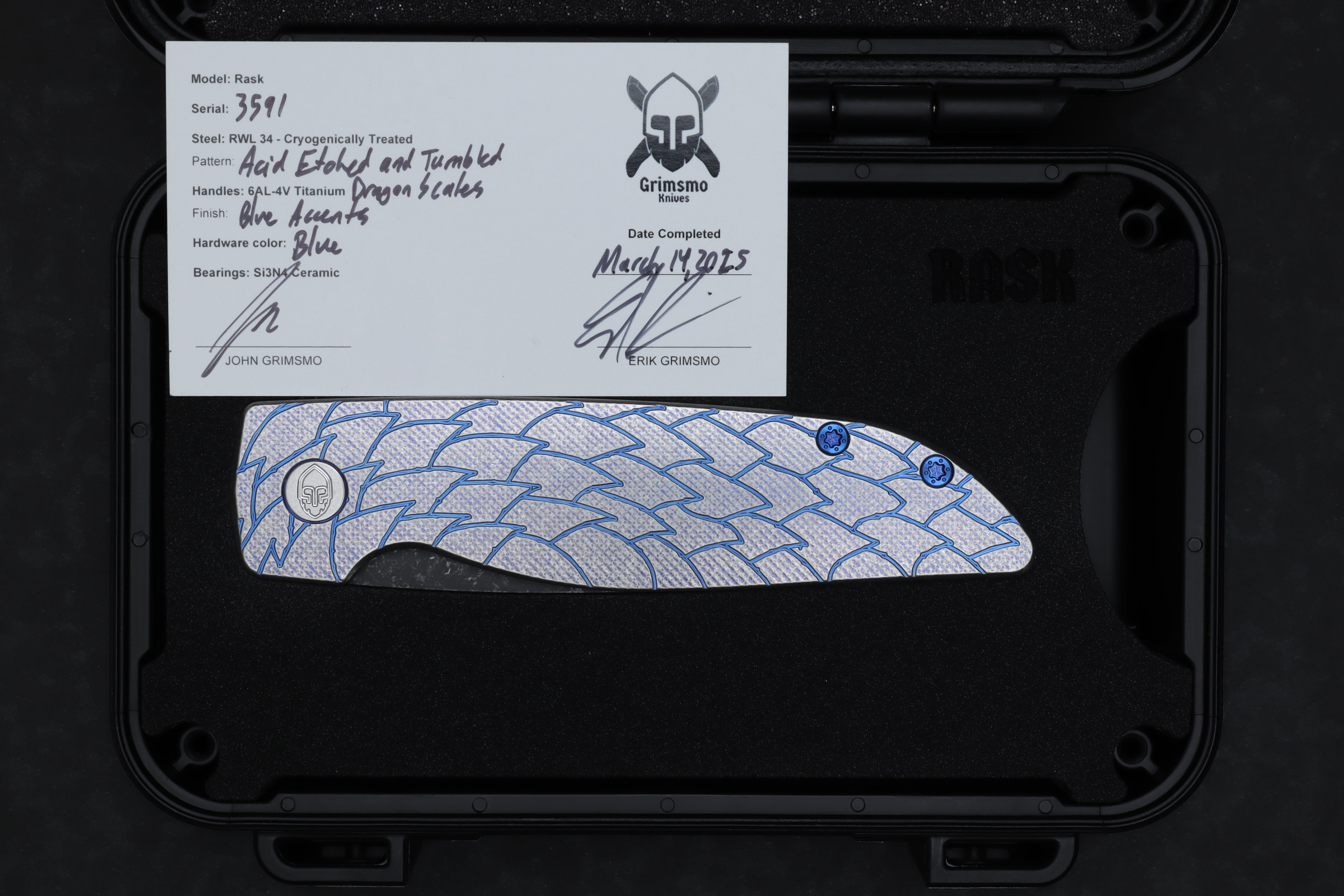 Rask #3591 9278340319