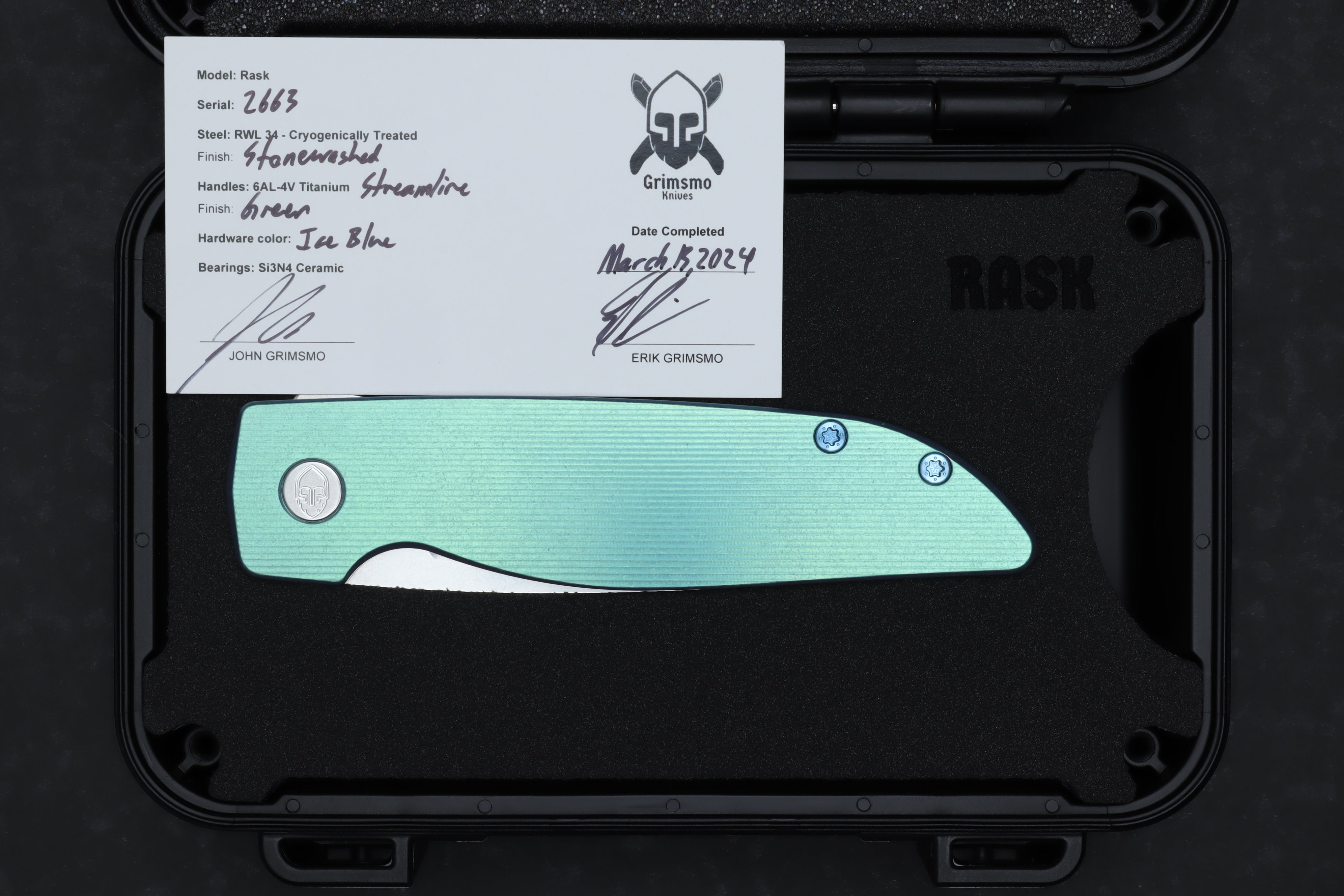 Rask #2663 9278340314