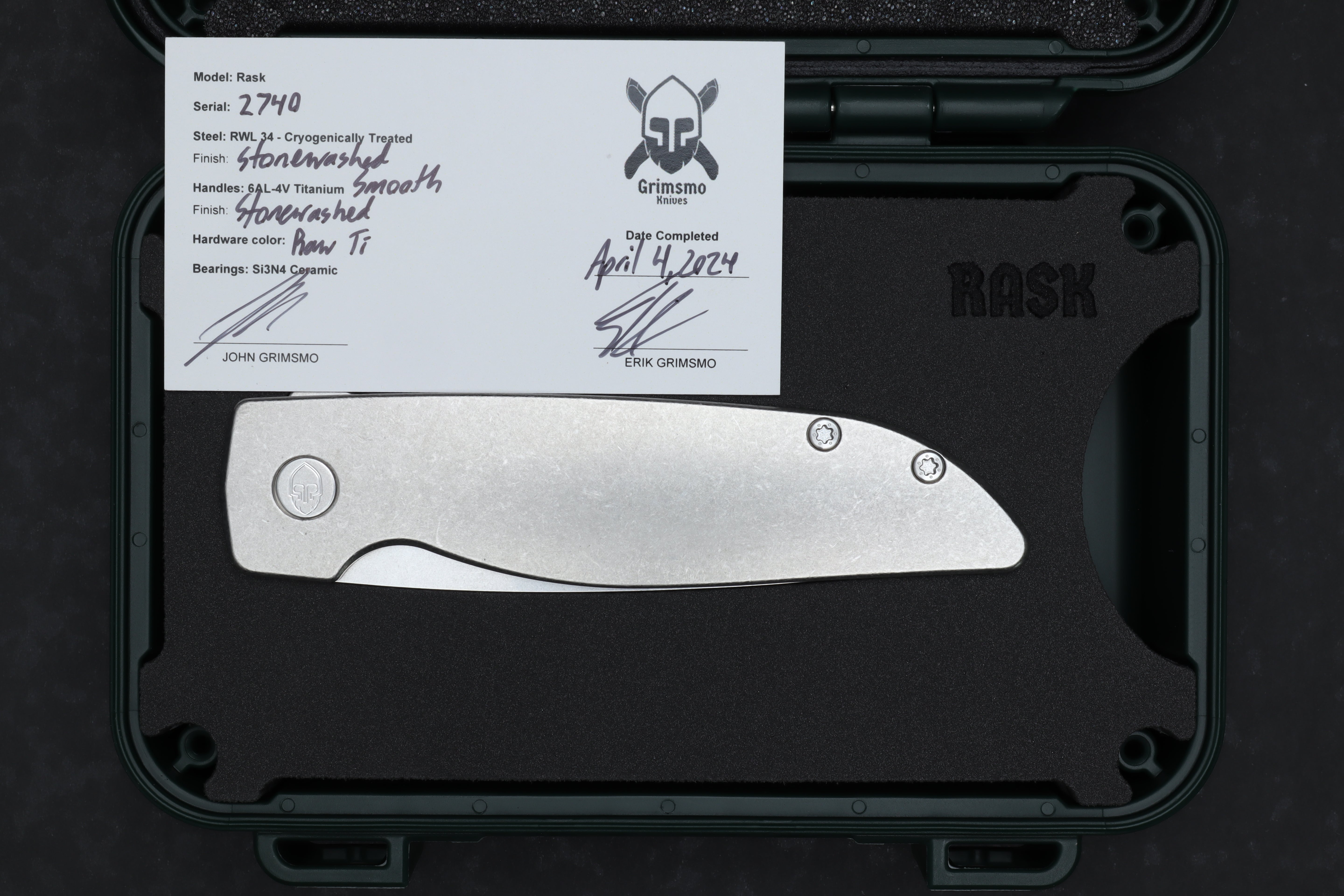 Rask #2740 9278340411