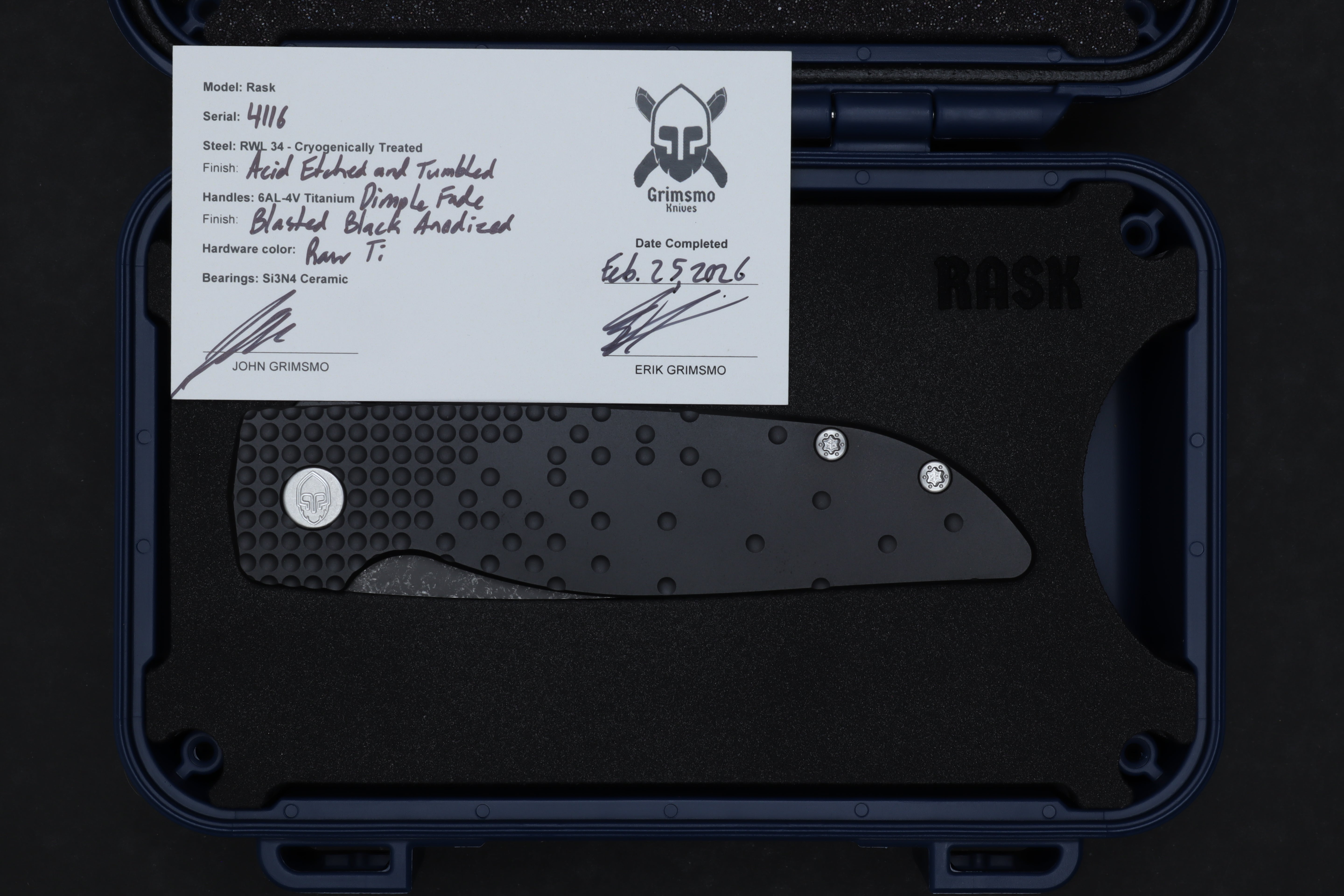 Rask #4116 9278340302