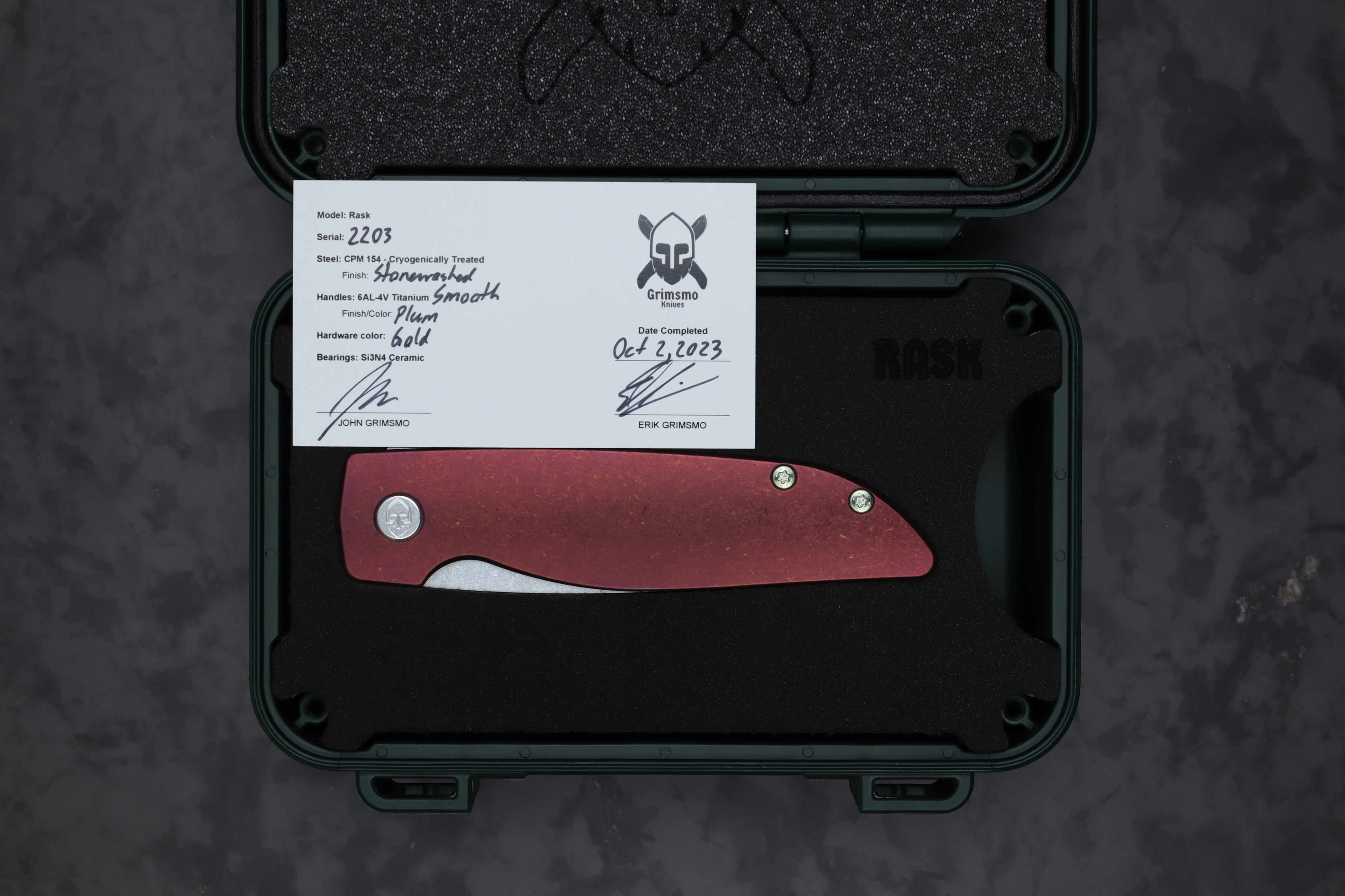 Rask #2203 83457271005