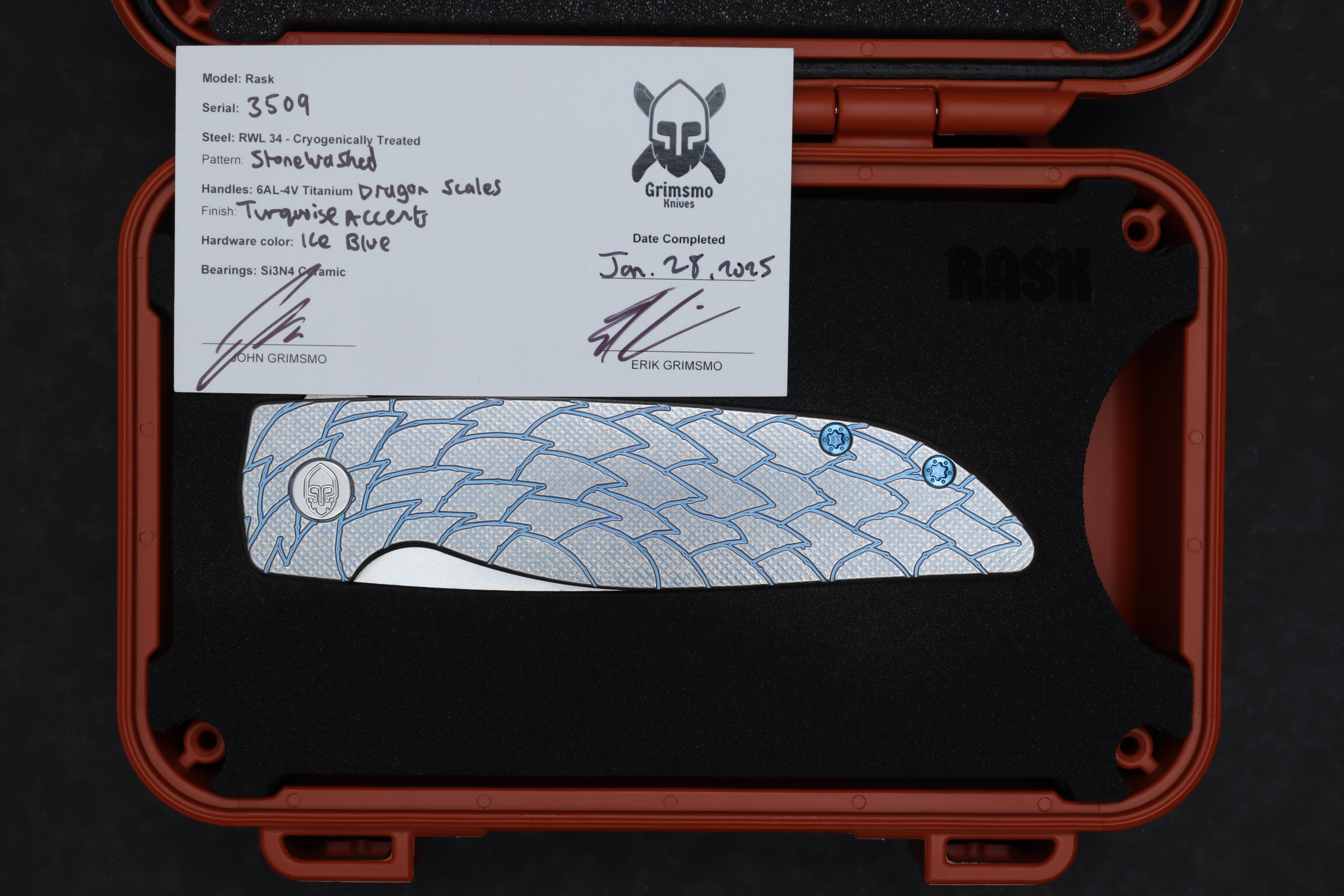 Rask #3509 9278340129