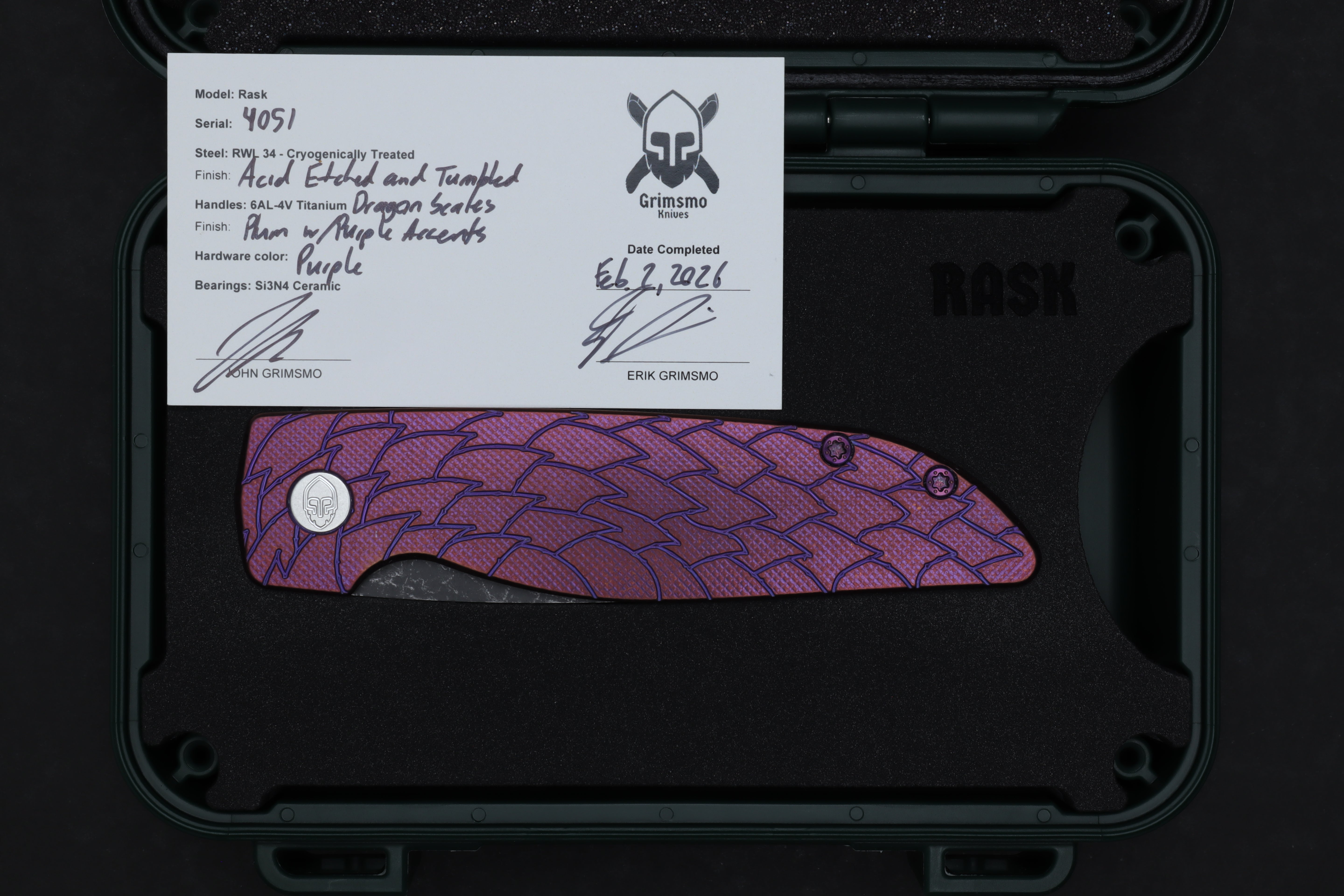 Rask #4051 9278340203