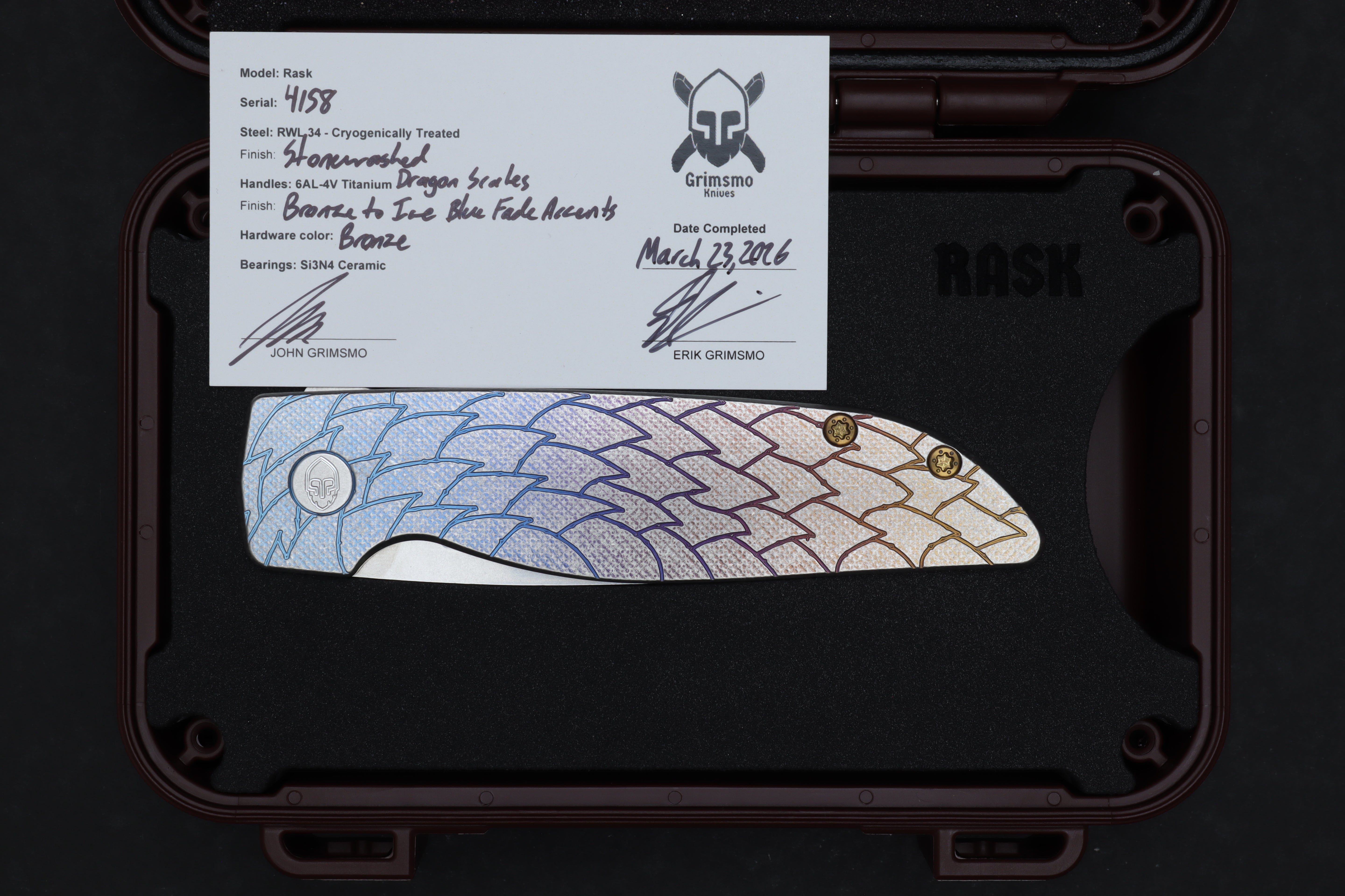 Rask #4158 9278340330