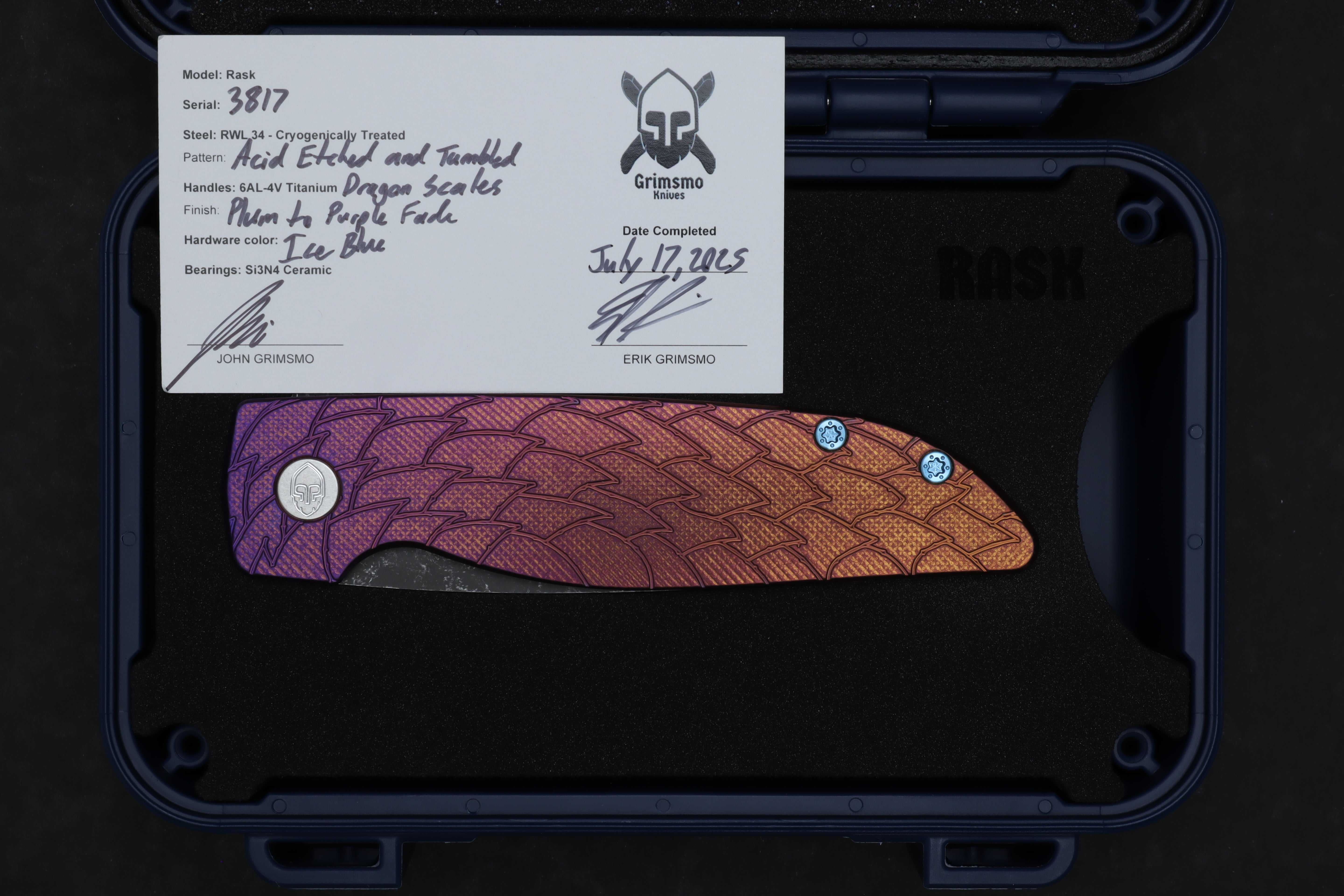 Rask #3817 9278340721