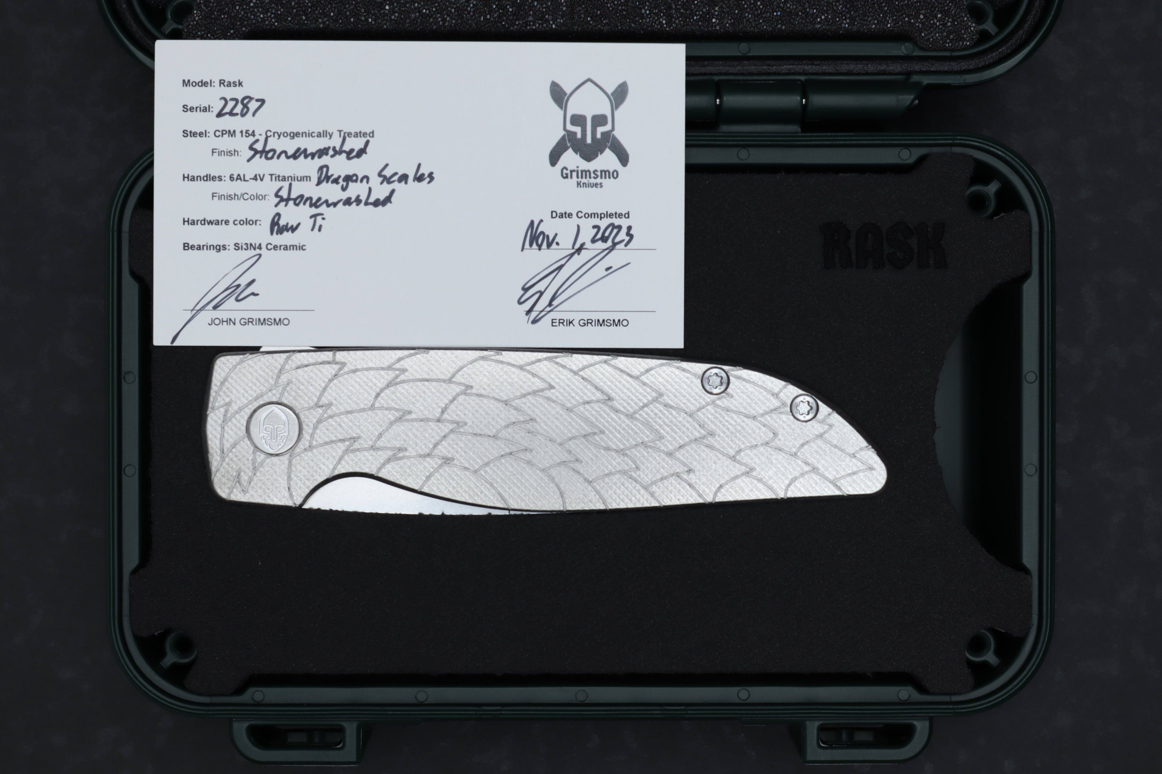 Rask #2287 8594851102