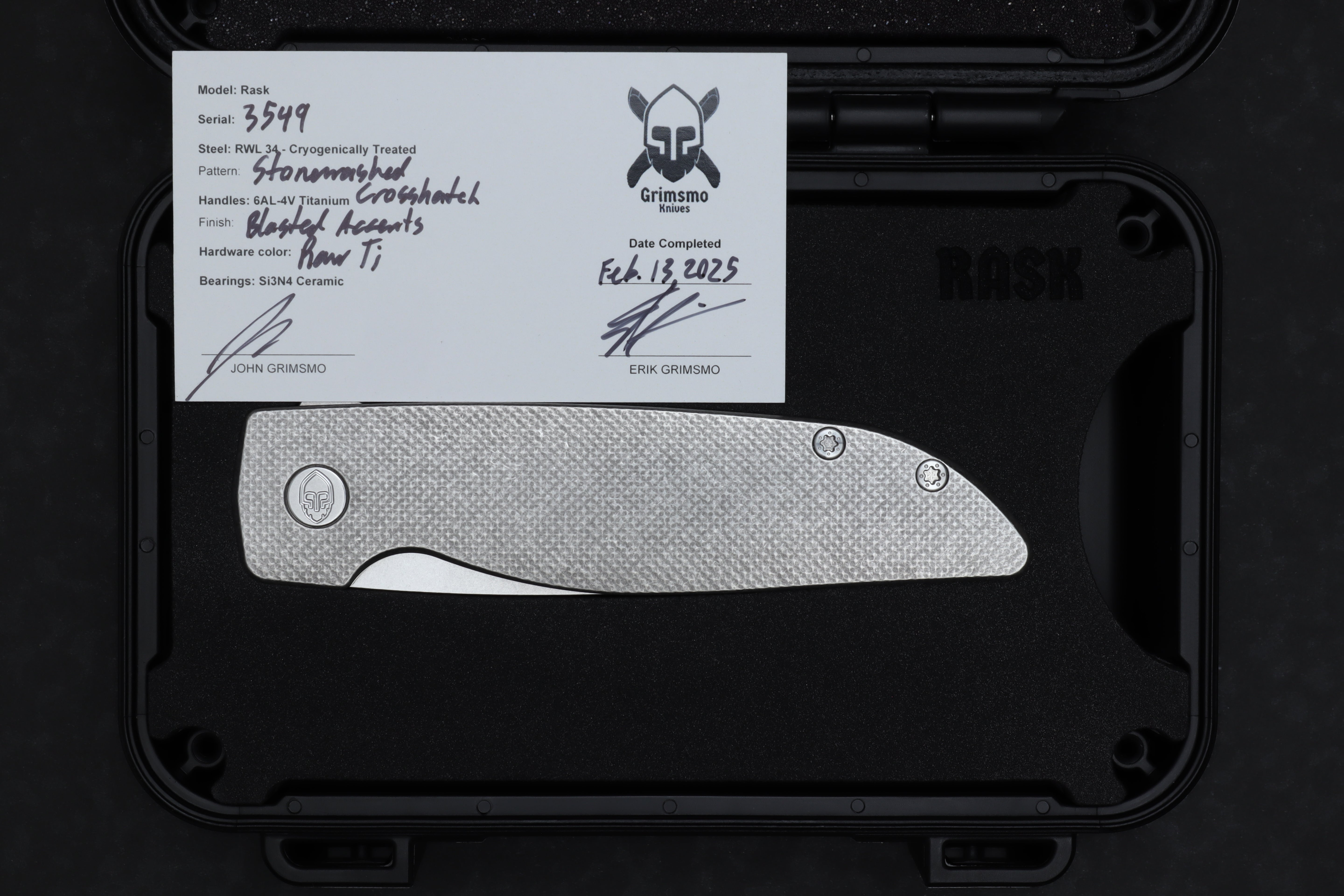 Rask #3549 9278340214