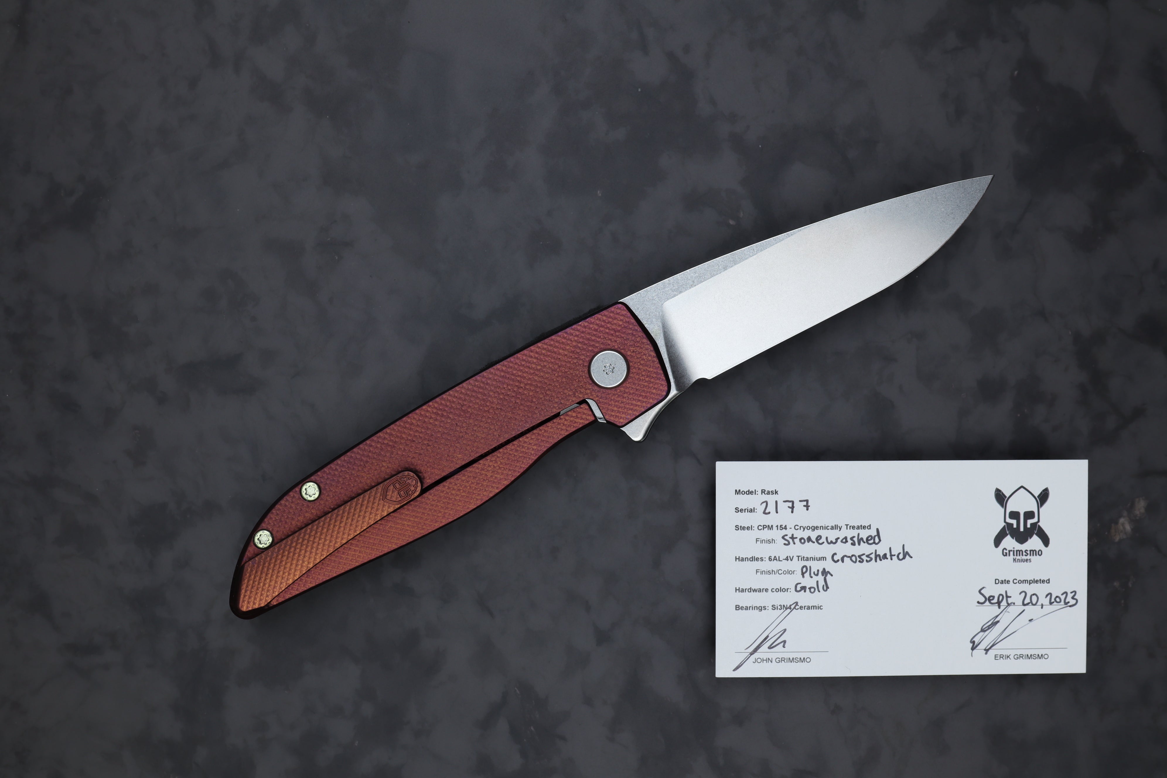 Rask #2177 83457270922