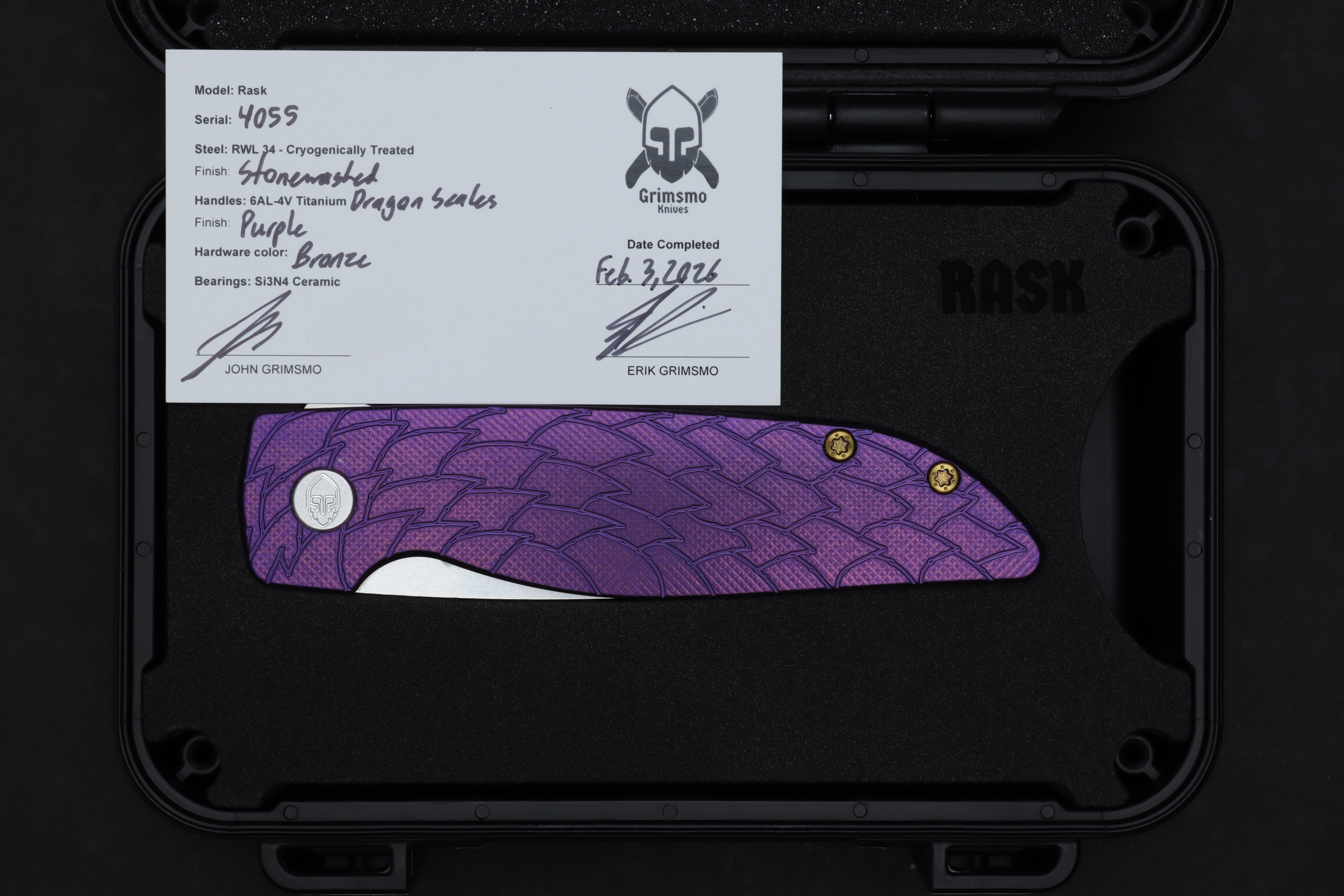 Rask #4055 9278340204