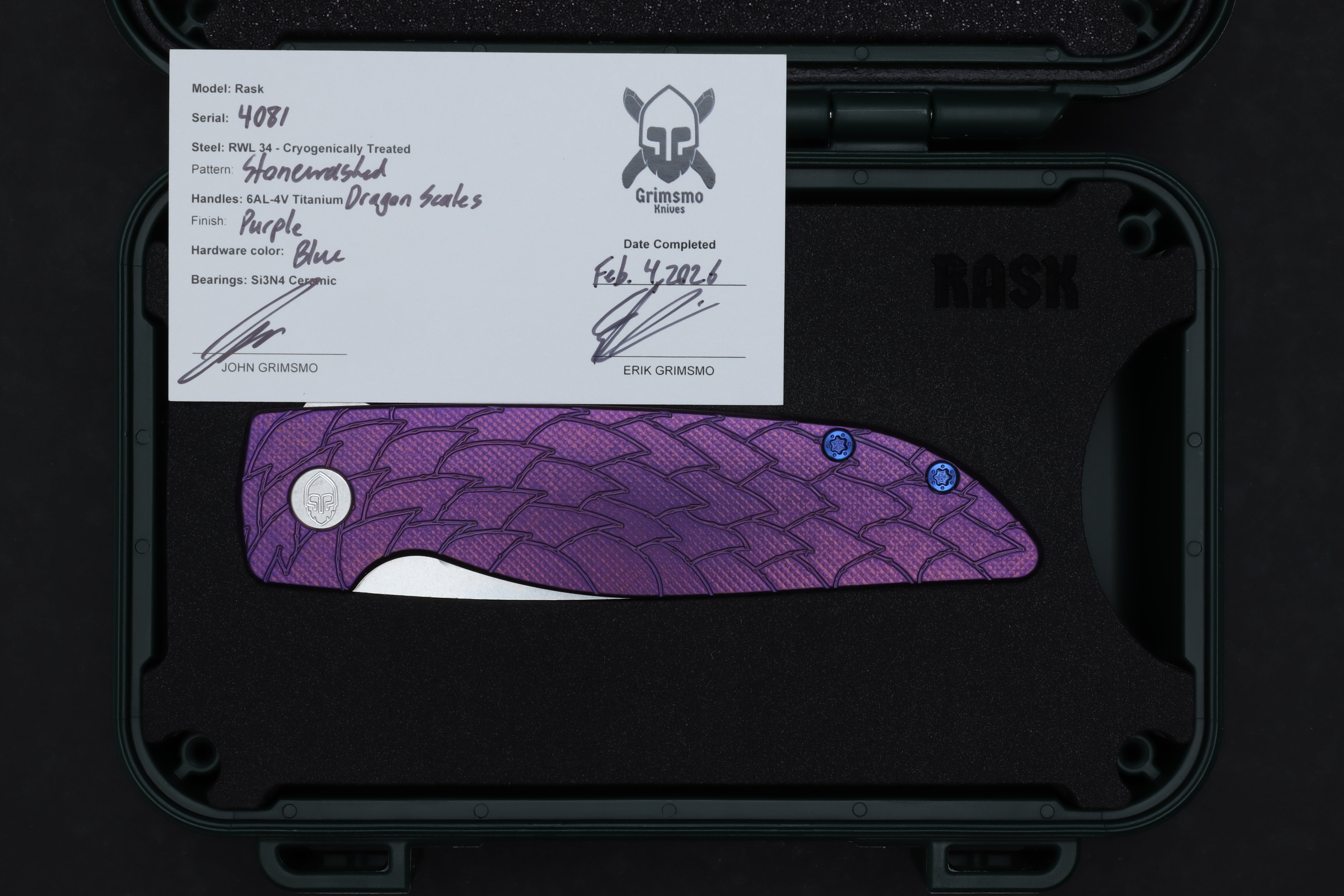 Rask #4081 9278340205